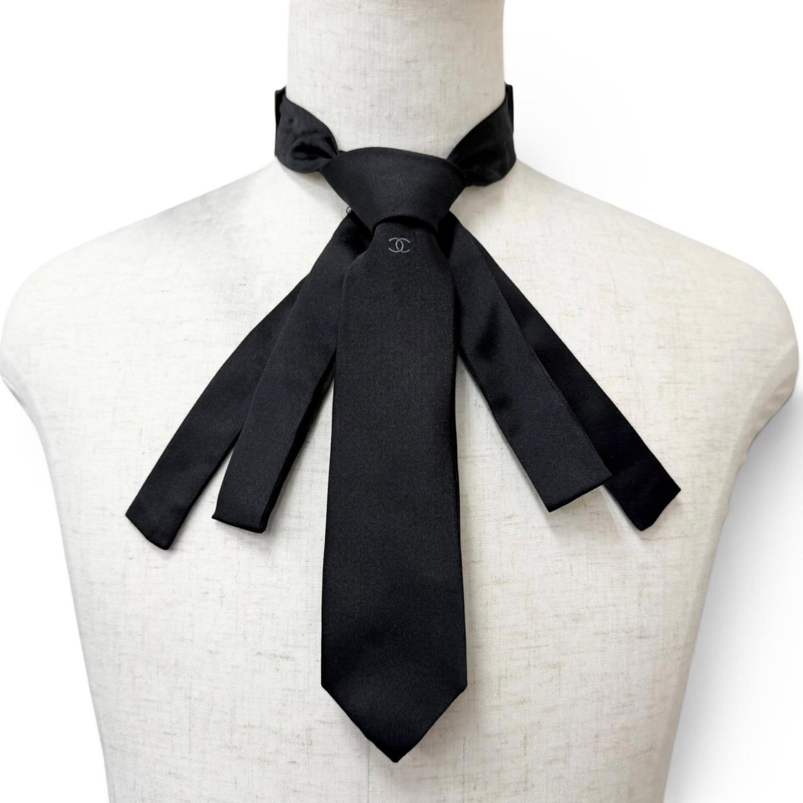 CHANEL Silk Black - 3