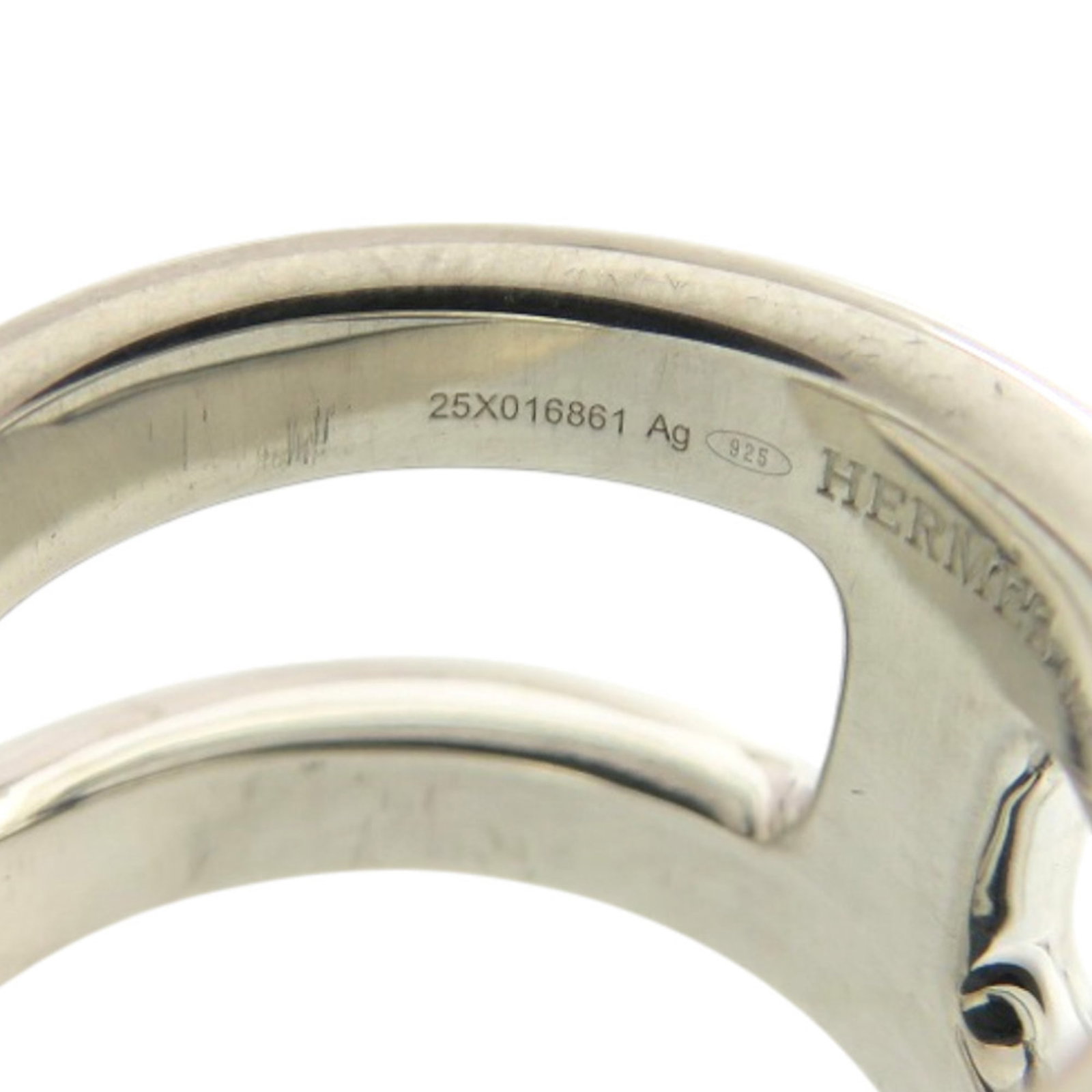 HERMES Band Ring Silver 925 - 4
