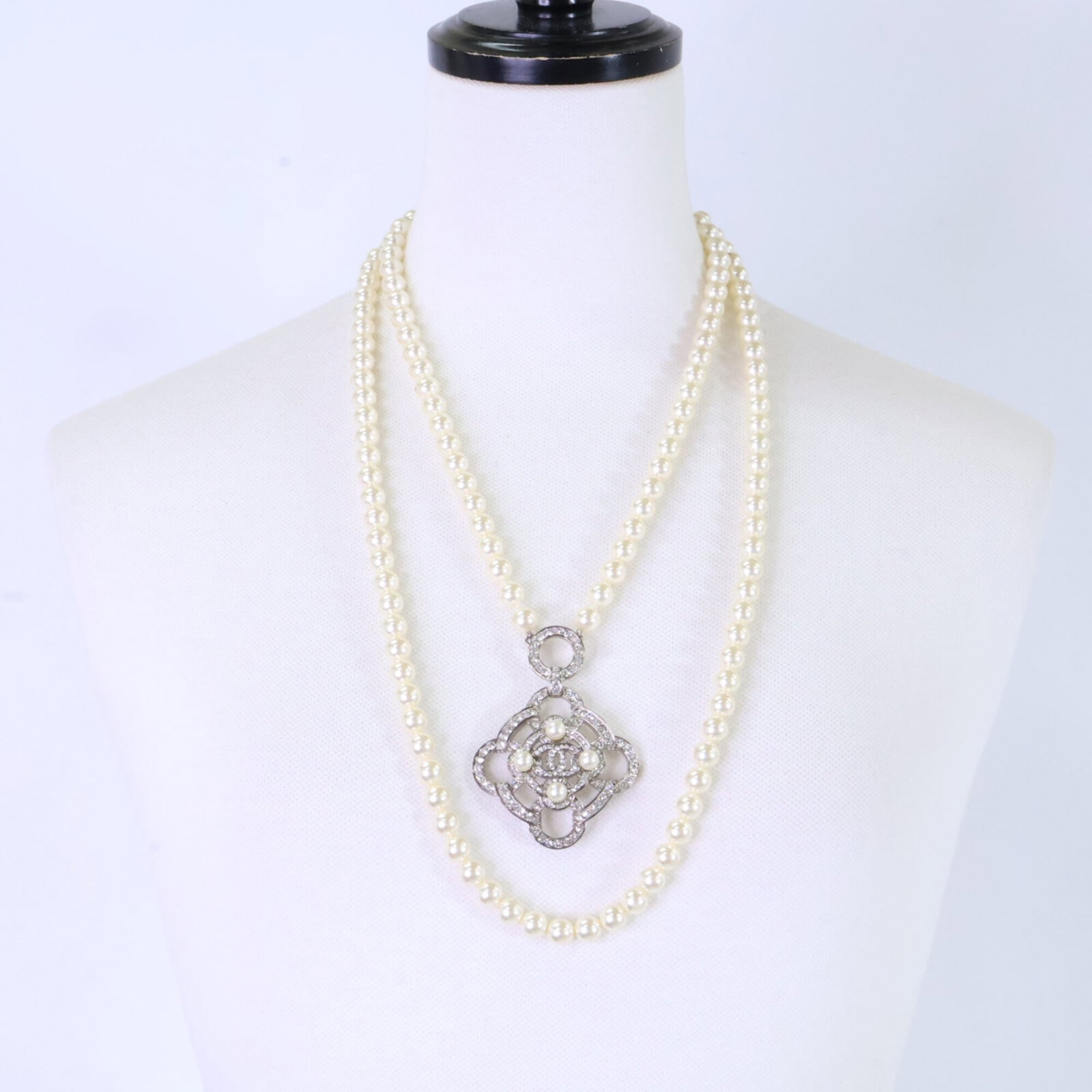 CHANEL Silver Necklace - 10