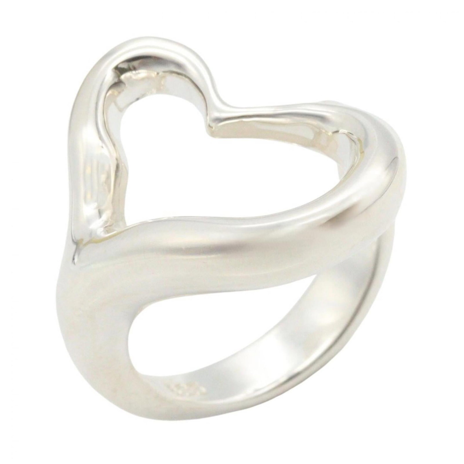 TIFFANY Band Ring Silver 925: TIFFANY Band Ring Silver 925 Silver 925 band ring from Tiffany, a classic design in a timeless silver finish. This like new used ring boasts excellent condition with no visible wear, making it a