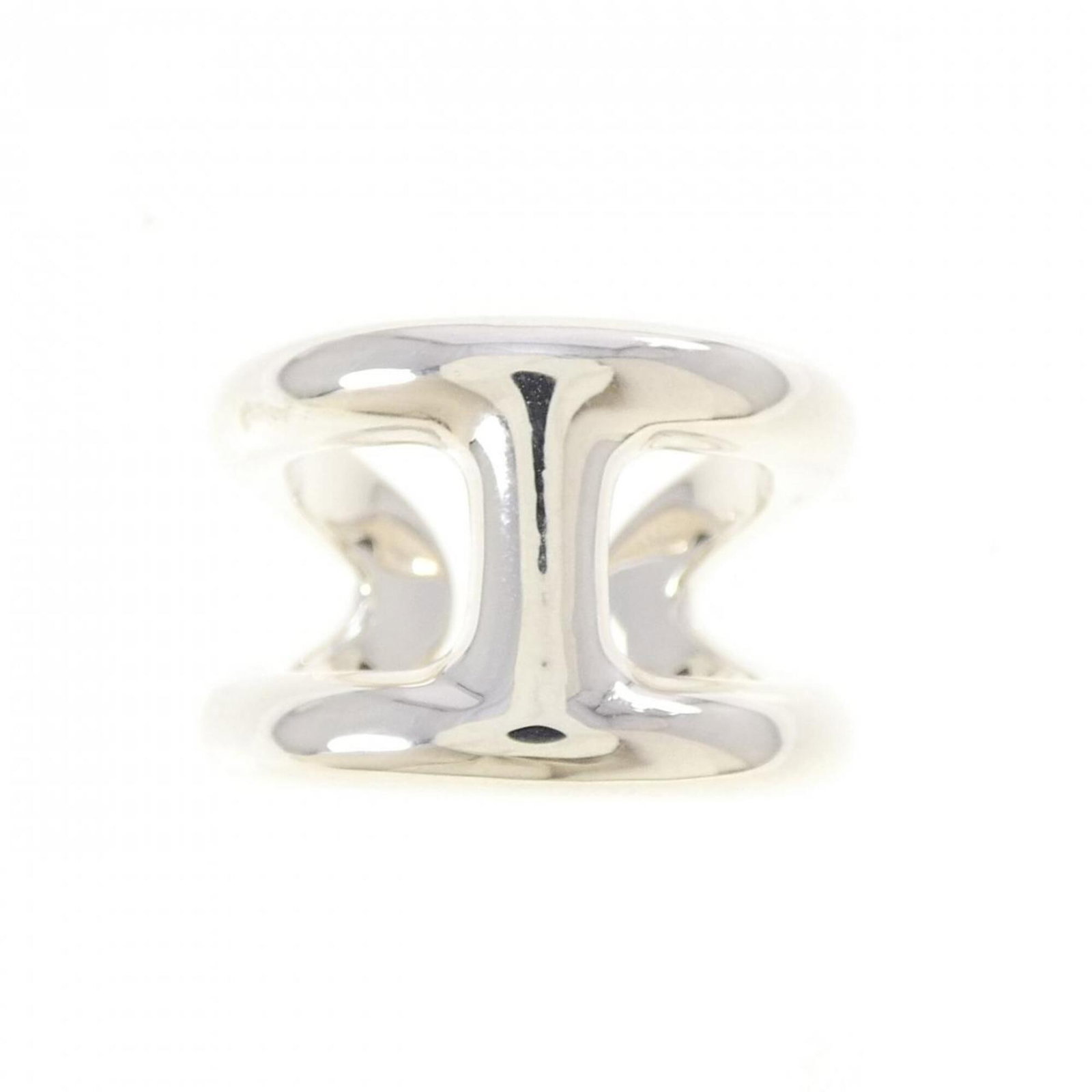 HERMES Band Ring Silver 925 - 2