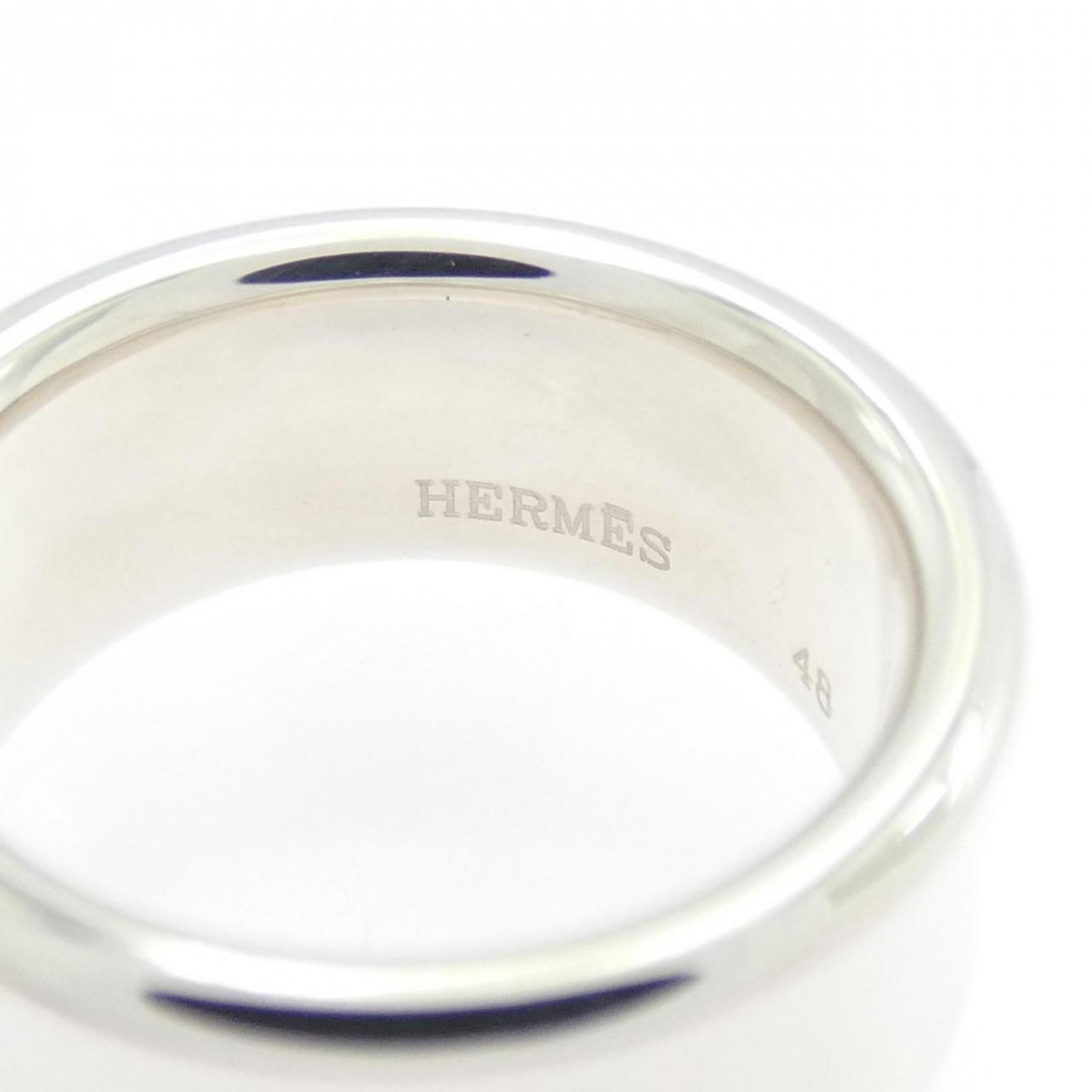 HERMES Band Ring Silver 925 - 4