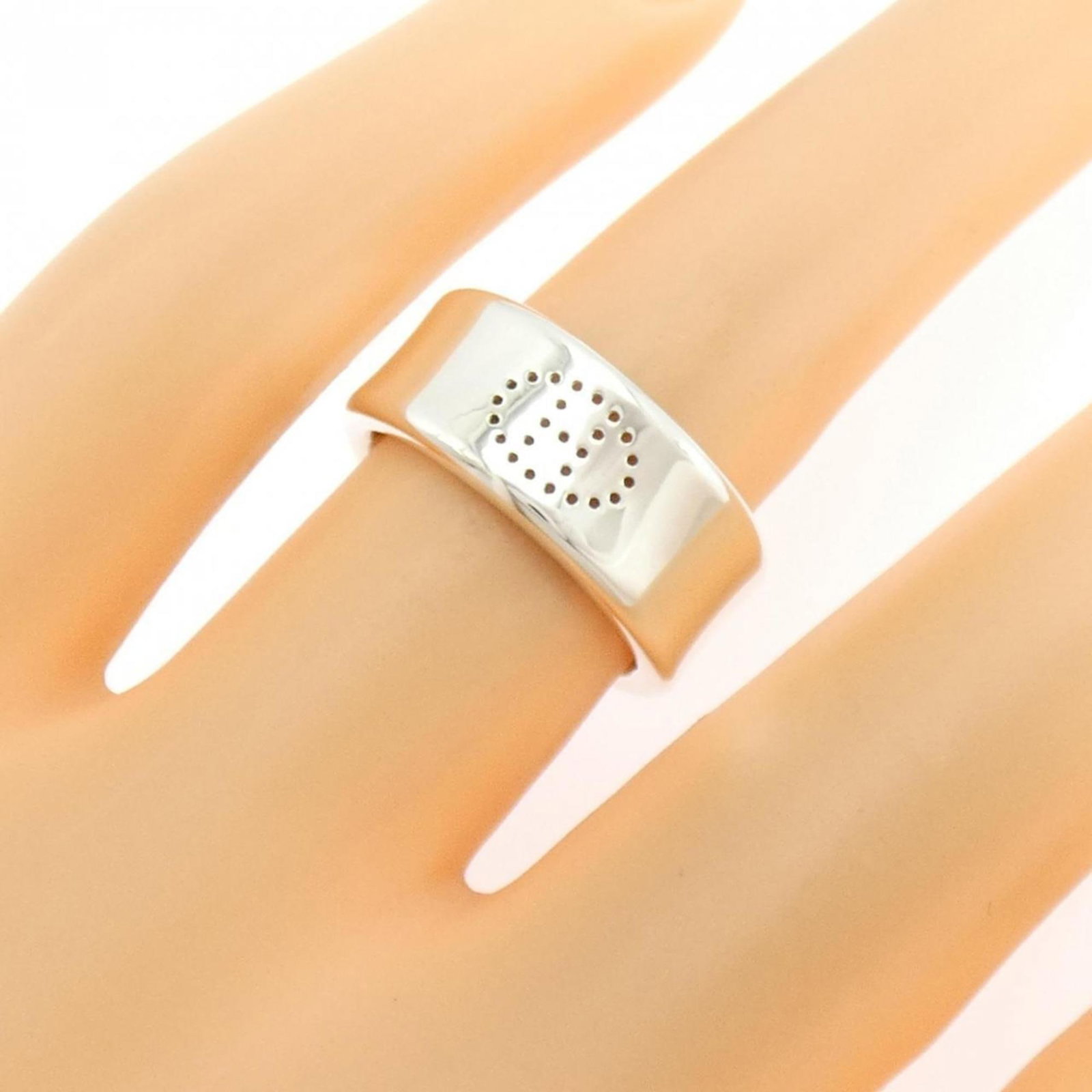 HERMES Band Ring Silver 925 - 5