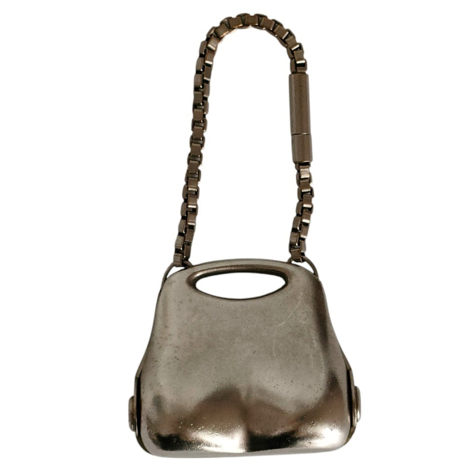 CHANEL Handbag Charm Silver