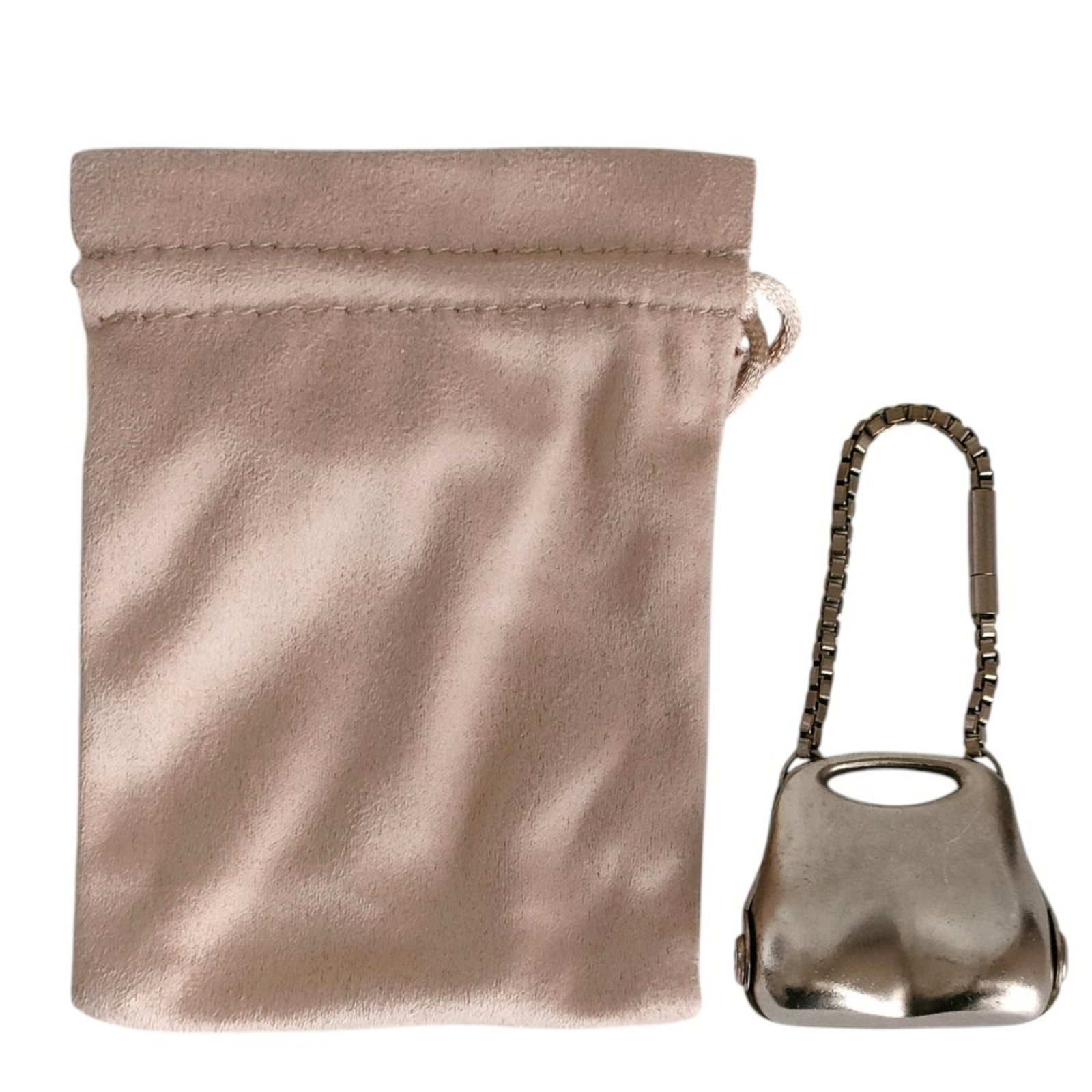 CHANEL Handbag Charm Silver - 6
