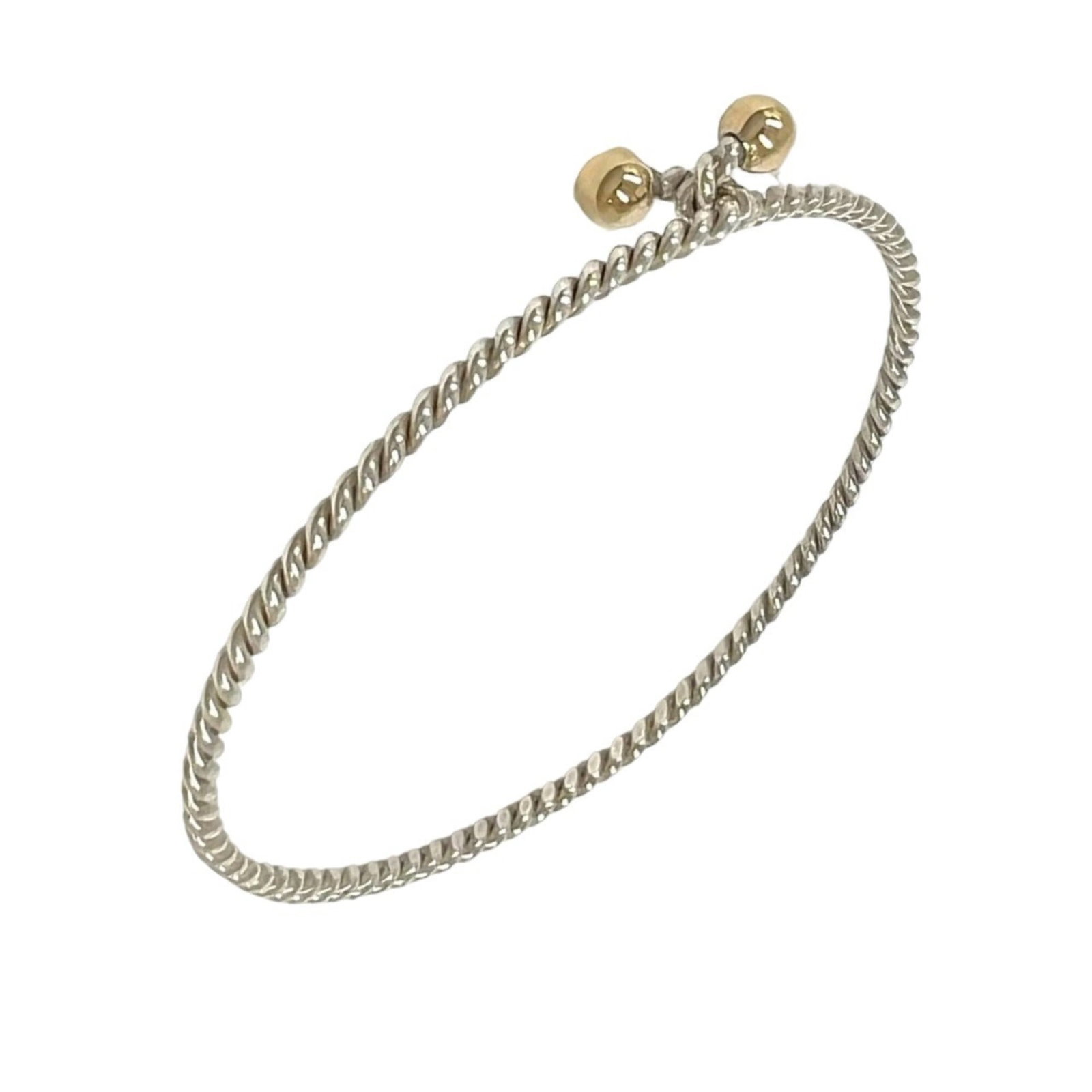TIFFANY Bangle Silver 925 Yellow Gold (18K)