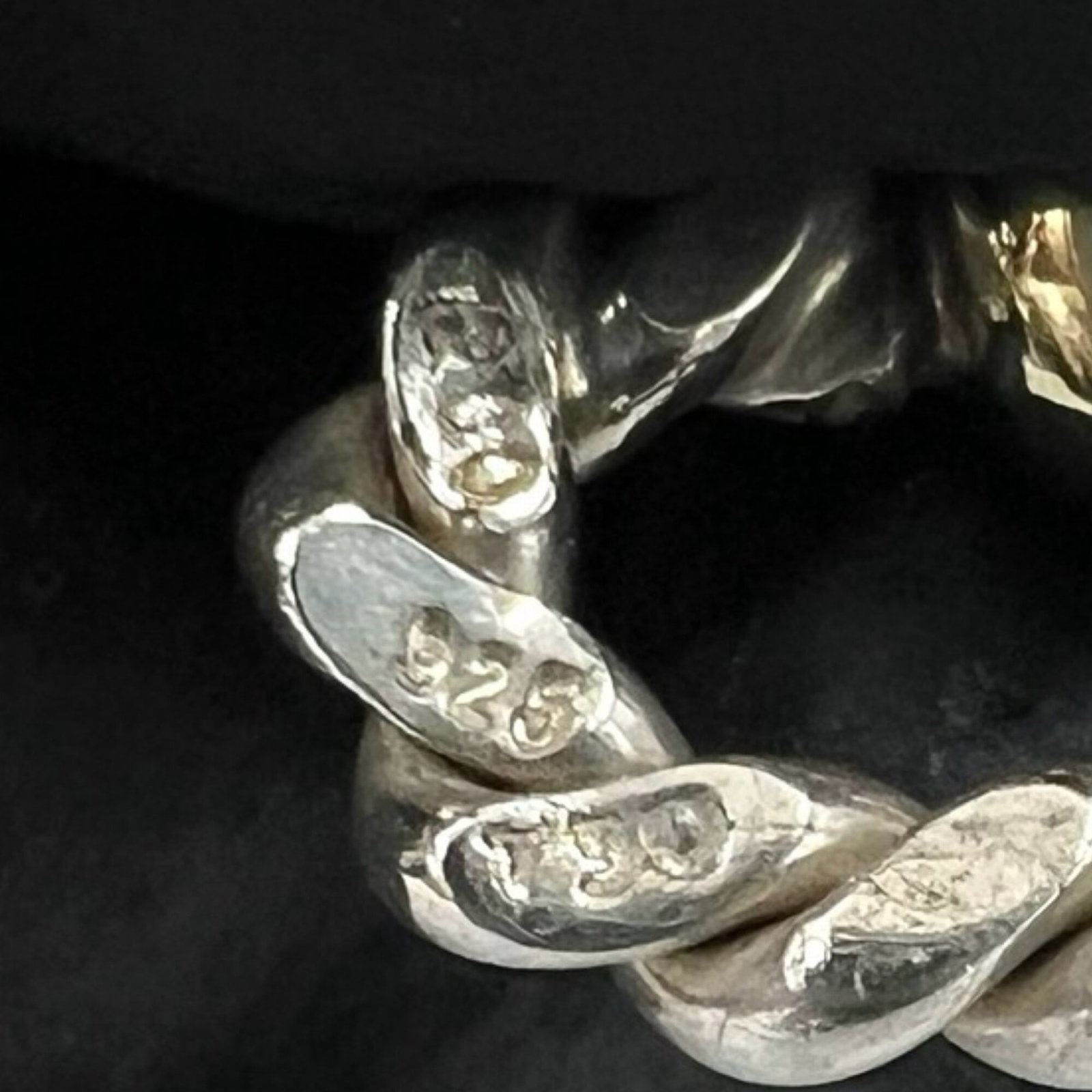TIFFANY Bangle Silver 925 Yellow Gold (18K) - 3