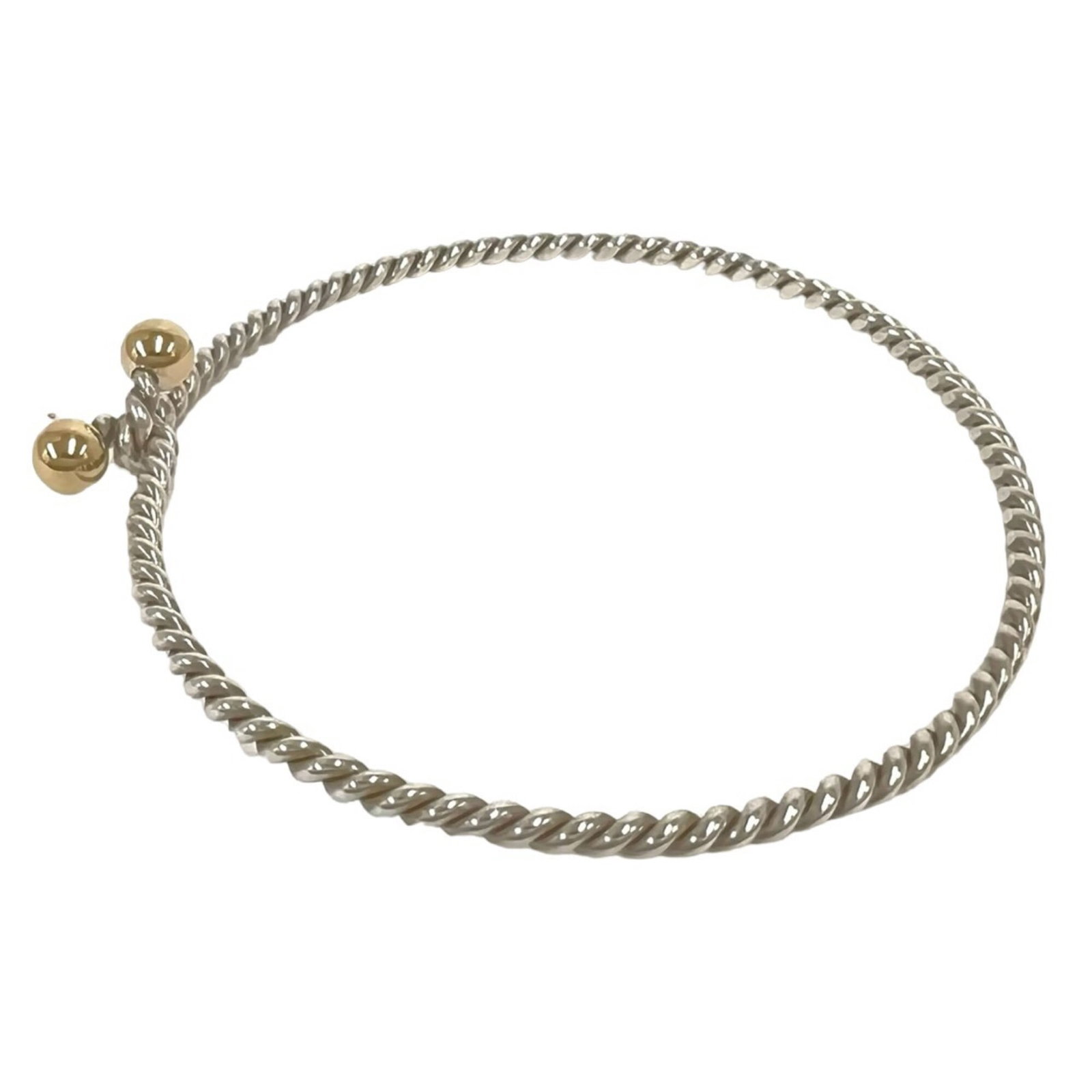 TIFFANY Bangle Silver 925 Yellow Gold (18K) - 4