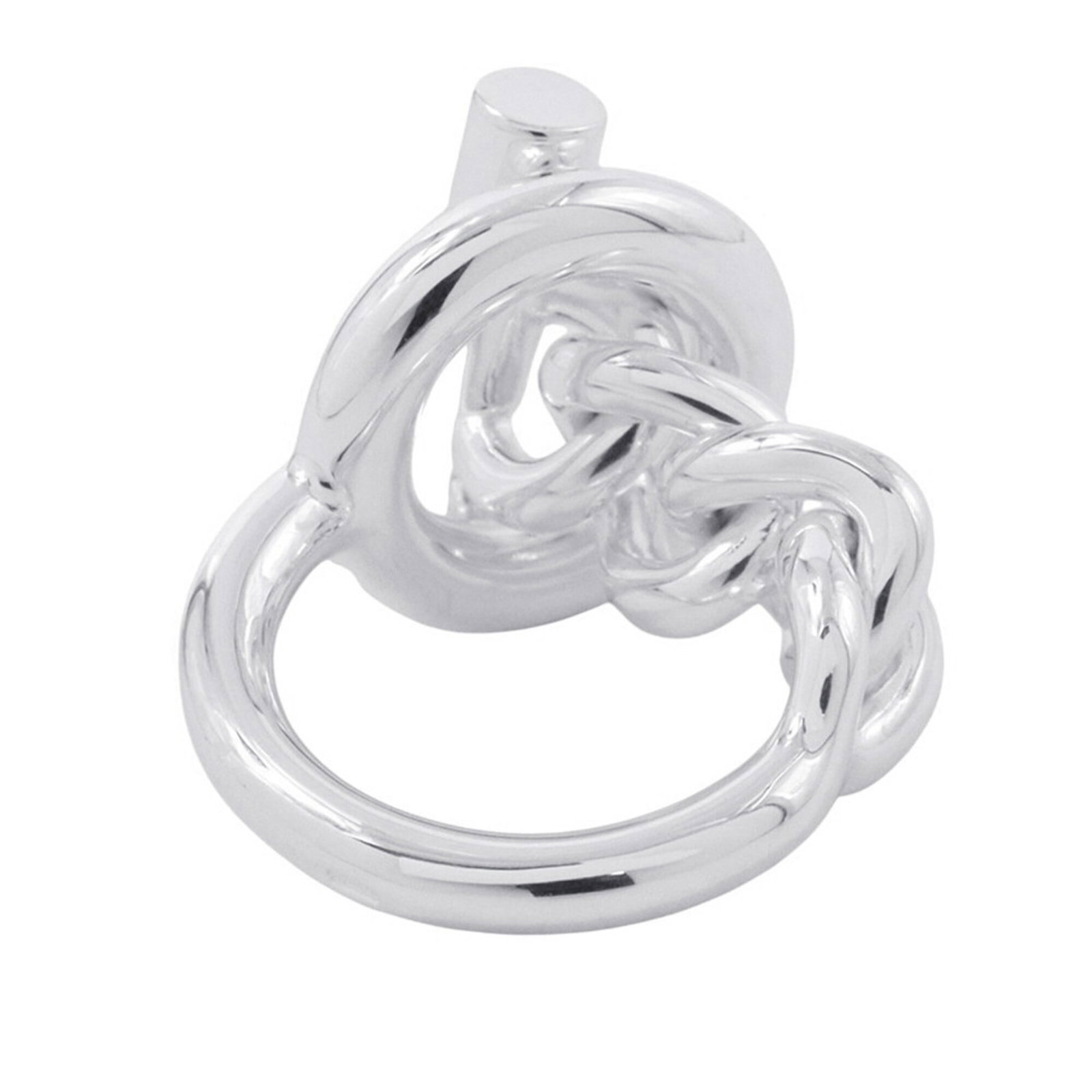 HERMES Band Ring Silver 925 - 3