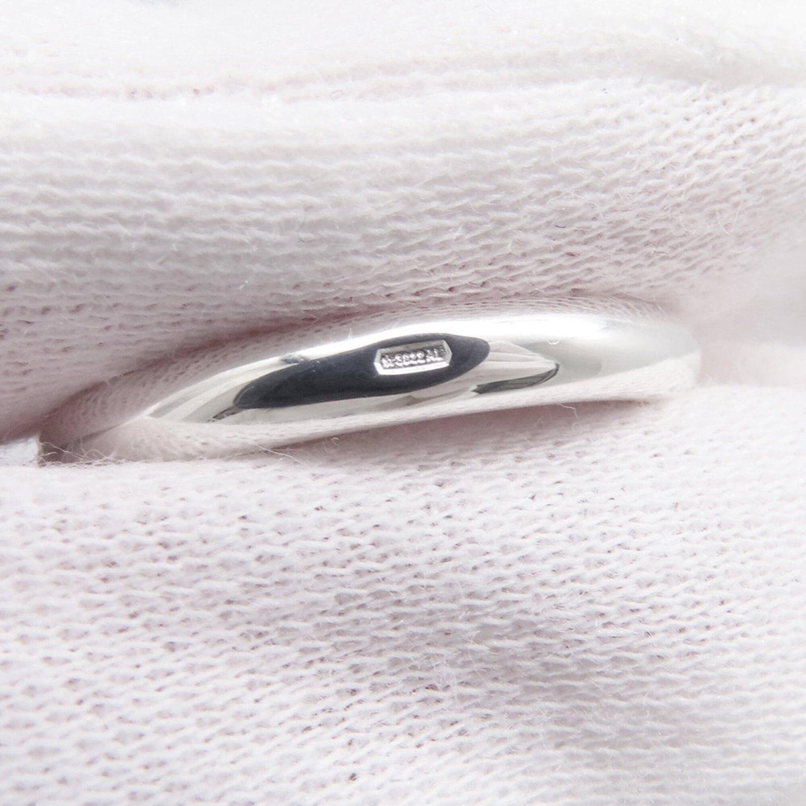HERMES Band Ring Silver 925 - 7