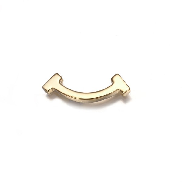 Tiffany&Co. Single Earring Tiffany T Smile 18K 750 Yellow Gold: Tiffany&Co. Single Earring Tiffany T Smile 18K 750 Yellow Gold Tiffany & Co.'s iconic 18K yellow gold Tiffany T Smile stud earring is a masterful design that exudes elegance. This single earring featu
