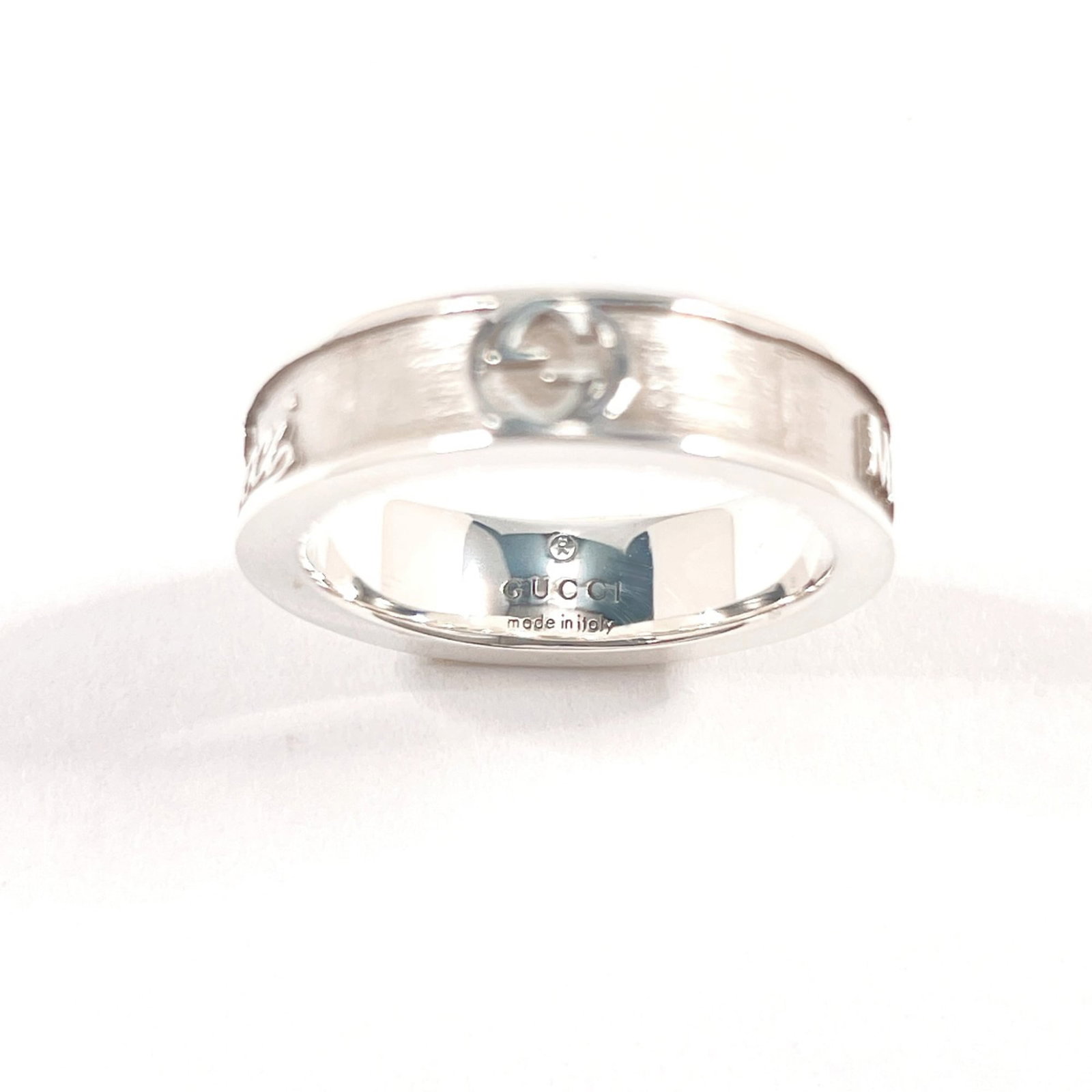 GUCCI Band Ring Silver 925 - 4