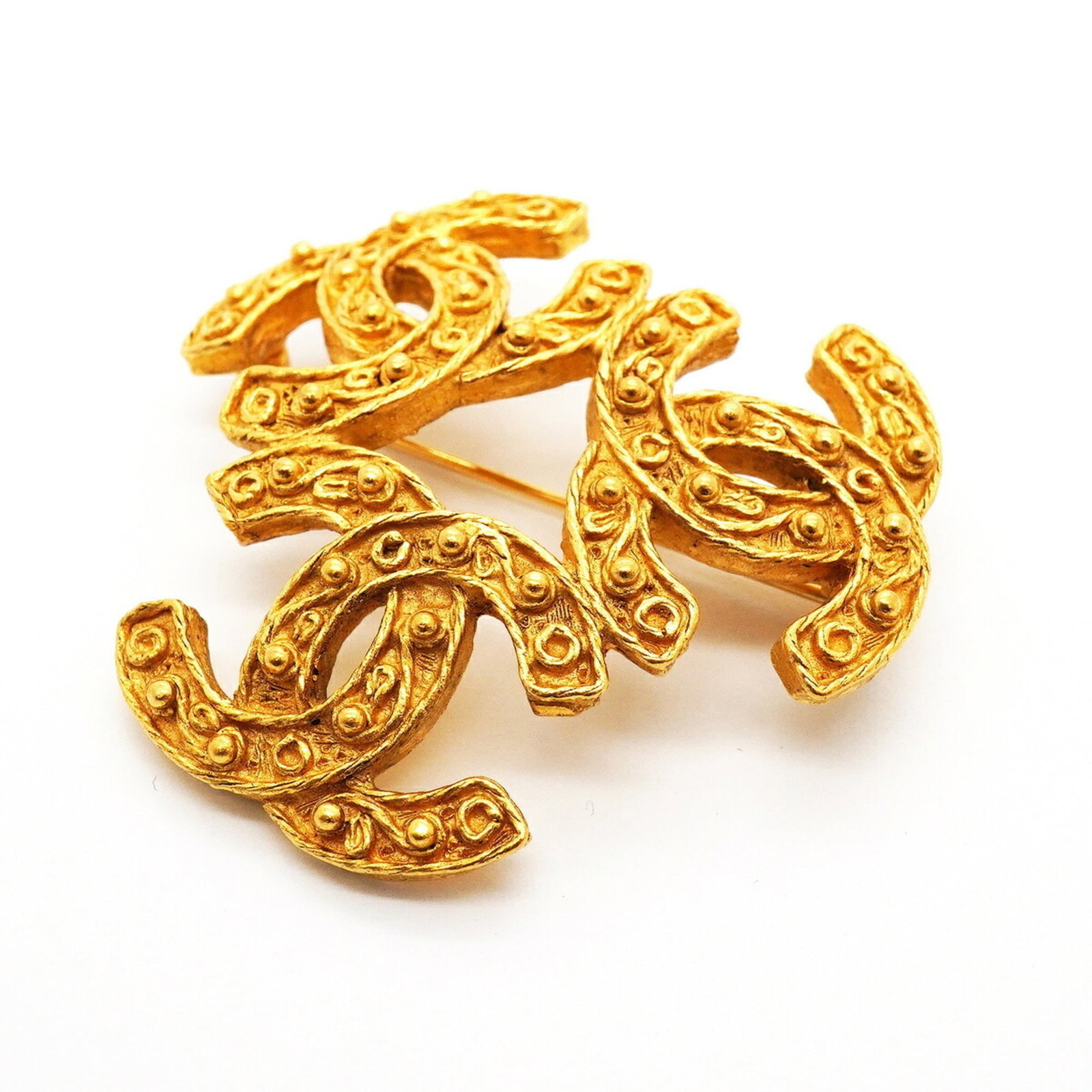 CHANEL Brooch Gold Plating - 2