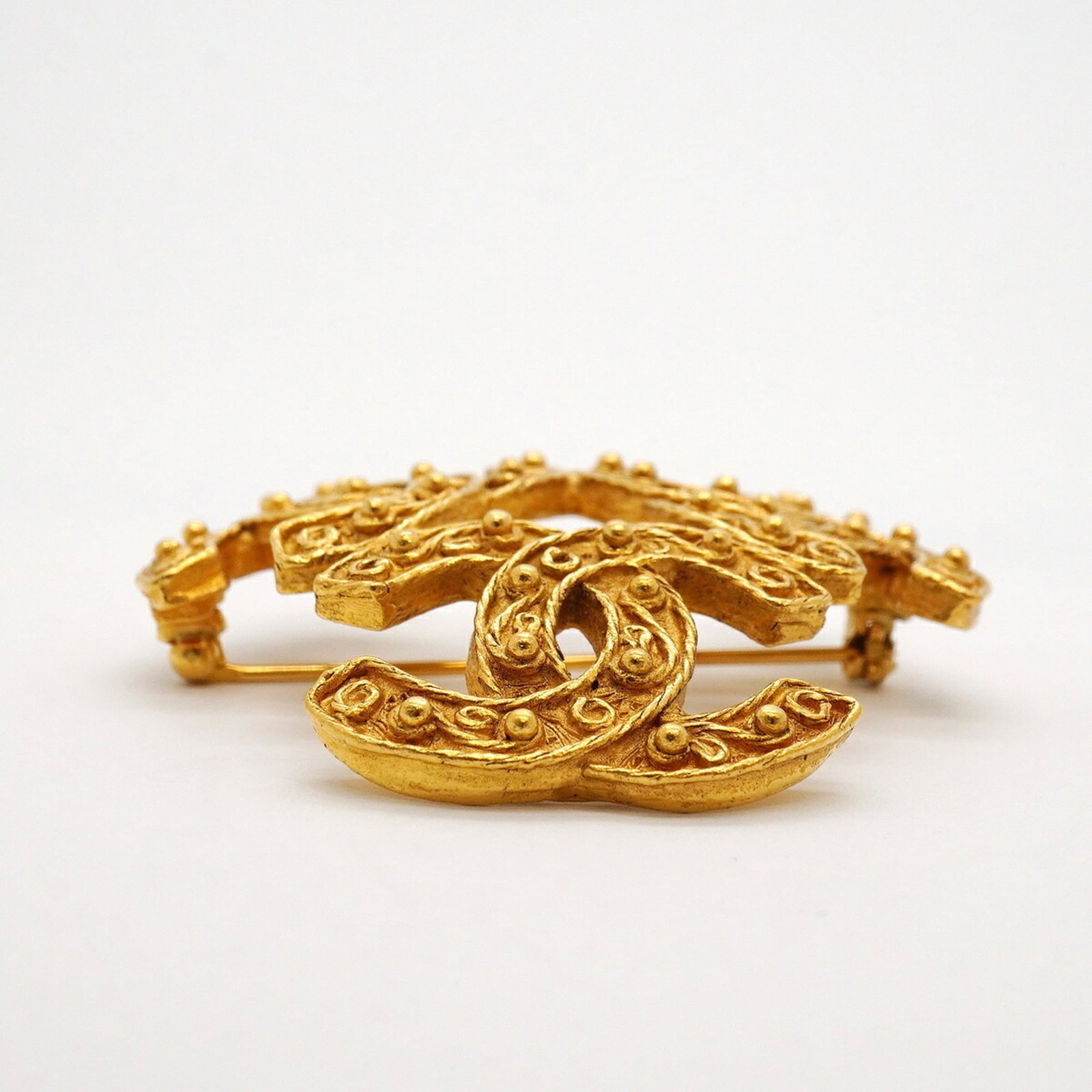 CHANEL Brooch Gold Plating - 3