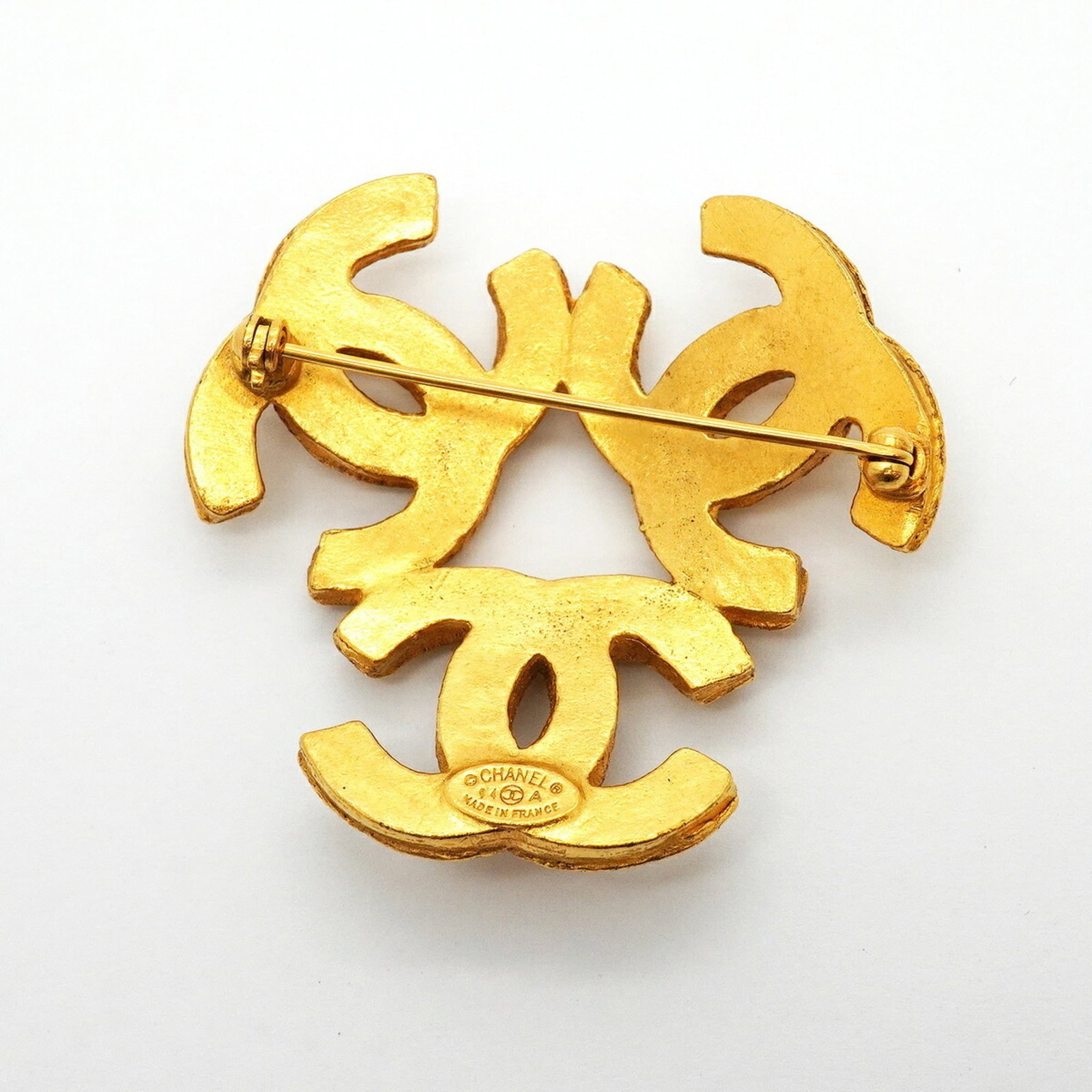 CHANEL Brooch Gold Plating - 5