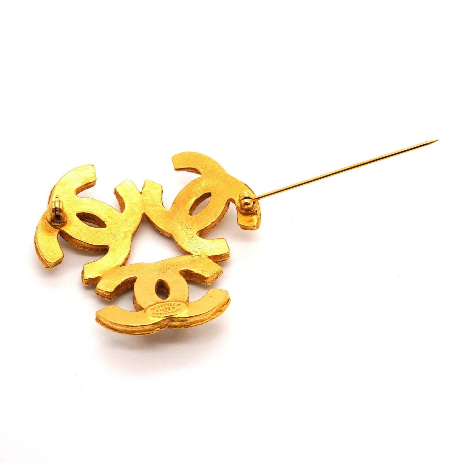 CHANEL Brooch Gold Plating - 6