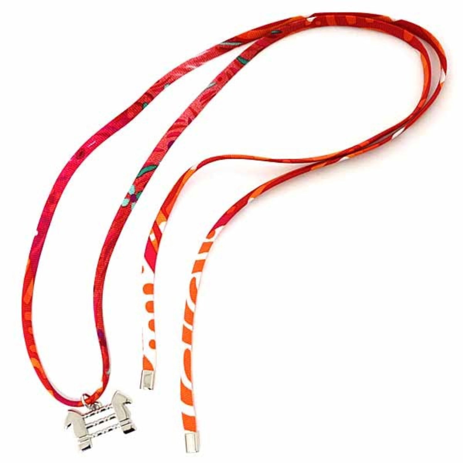 HERMES Charm Bracelet Silk - 3