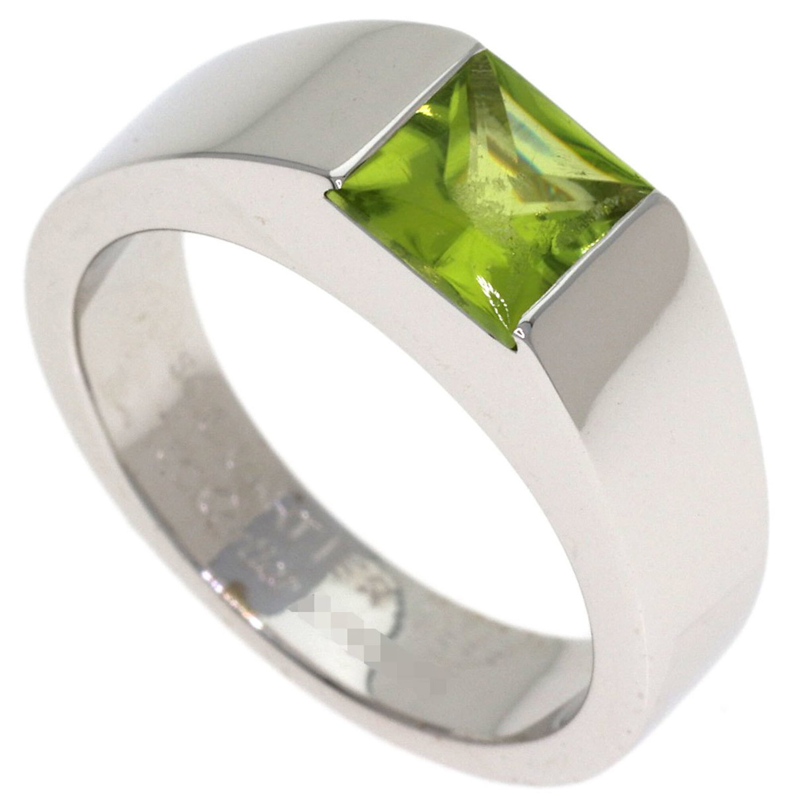 CARTIER Band Ring White Gold (18K): CARTIER Band Ring White Gold (18K) Cartier Band Ring White Gold (18K) is a gently used, very good condition band ring featuring white gold (18K) material. The ring bears minor signs of wear,