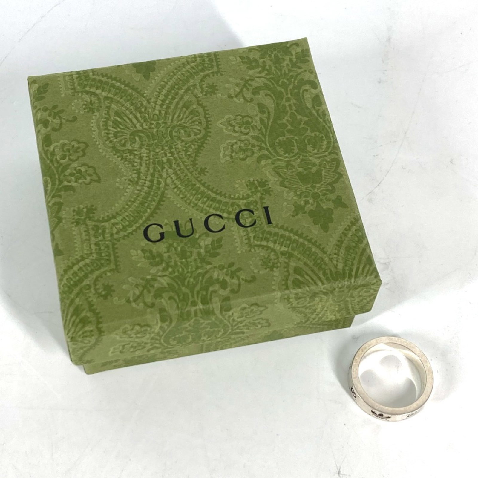 GUCCI Band Ring Silver - 4