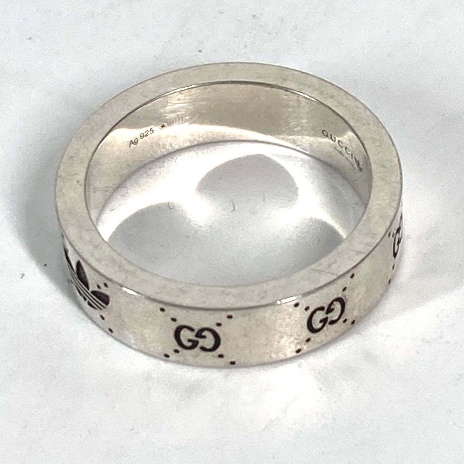 GUCCI Band Ring Silver - 6