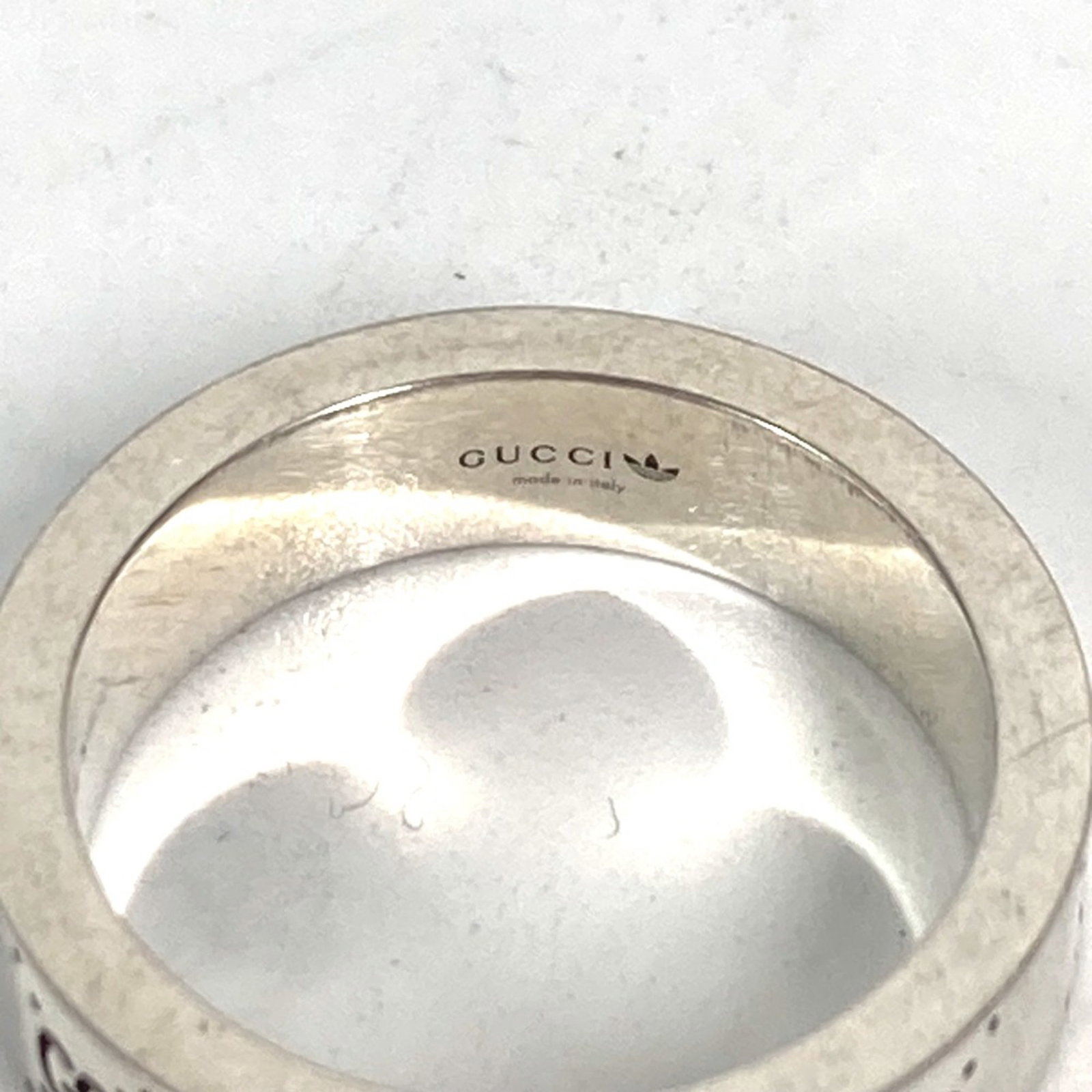 GUCCI Band Ring Silver - 7