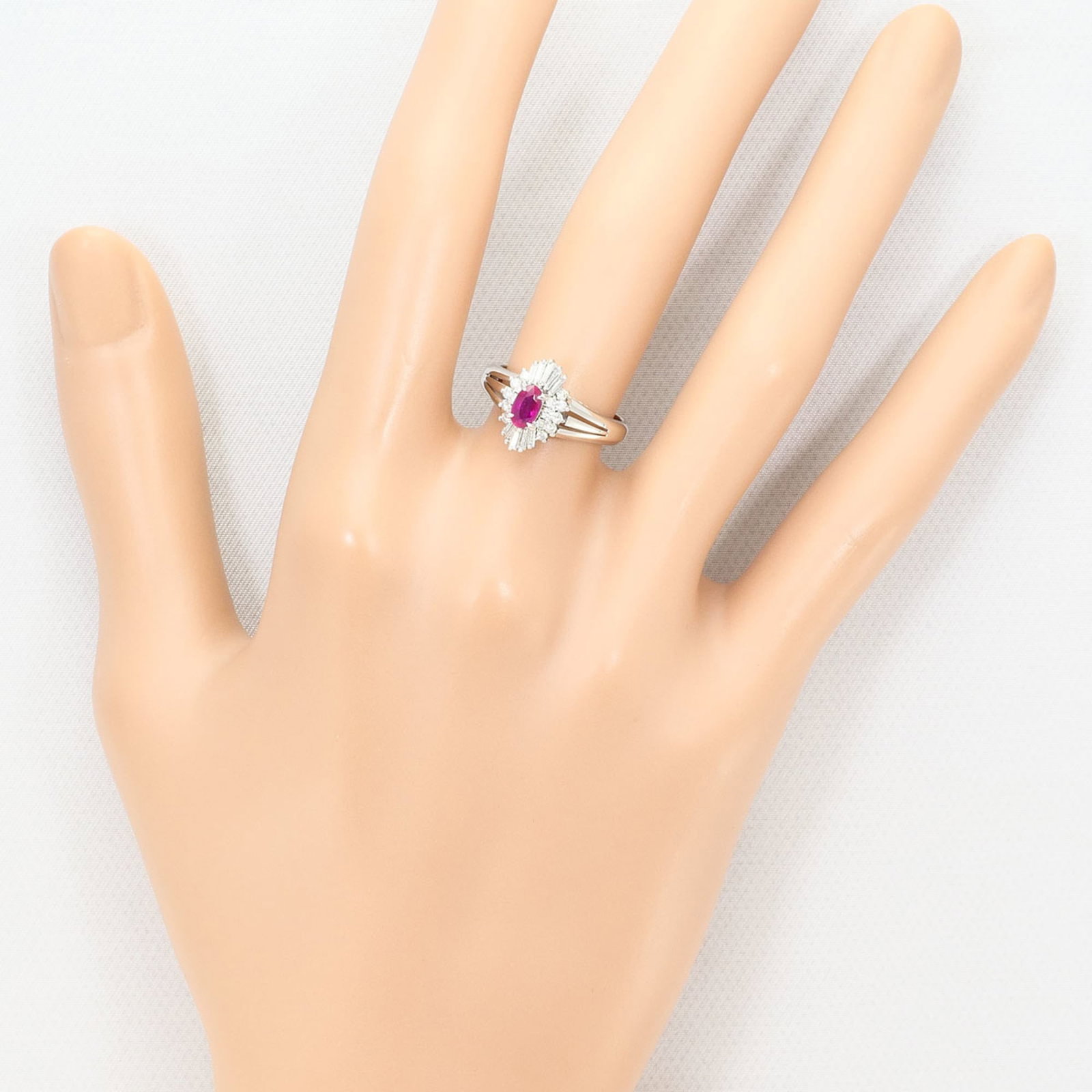 Band Ring Platinum 900 - 6