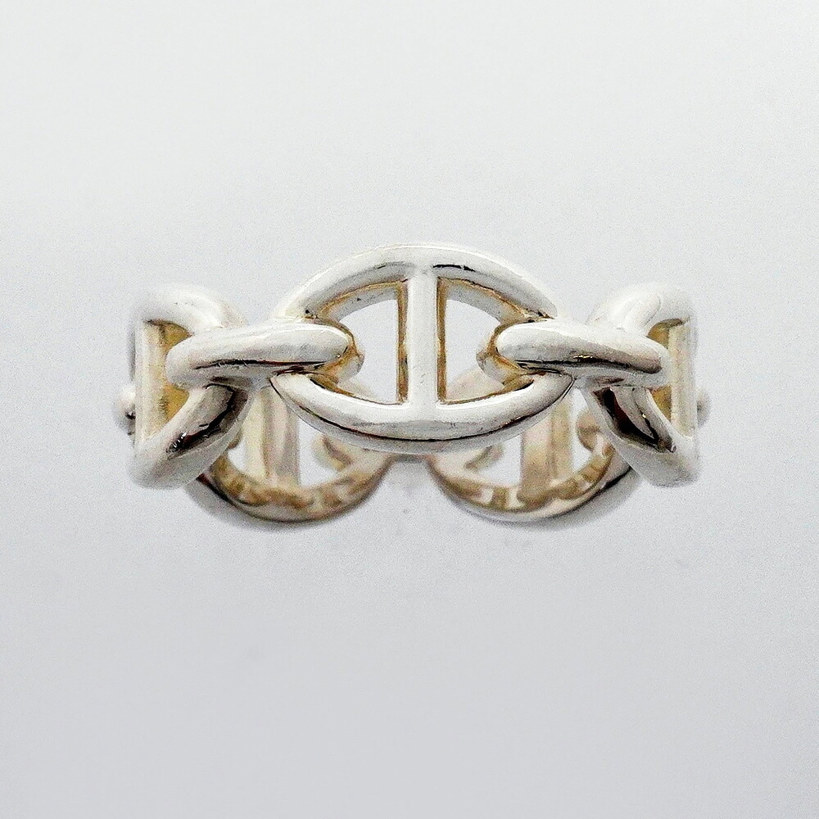 HERMES Band Ring Silver 925 - 2