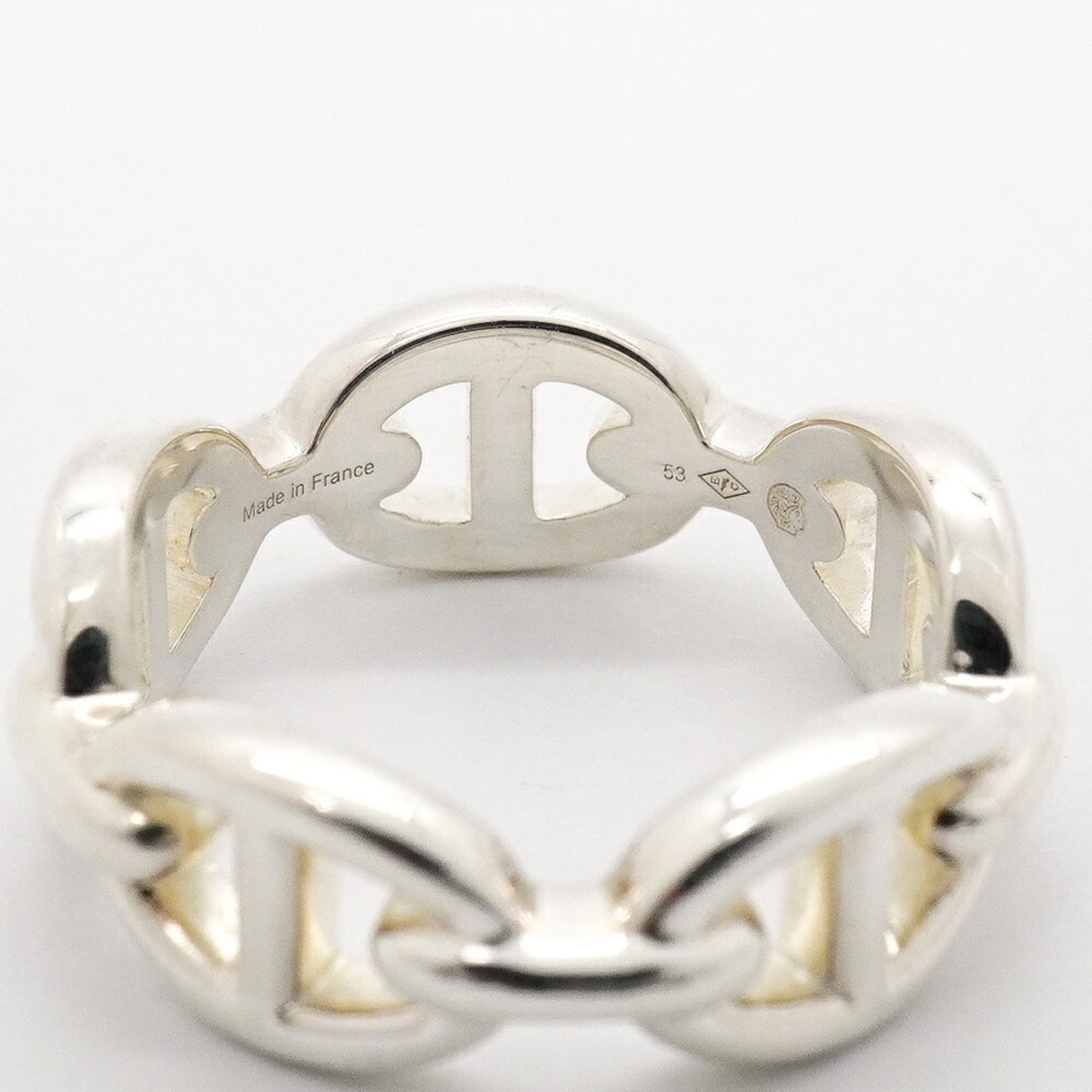 HERMES Band Ring Silver 925 - 5