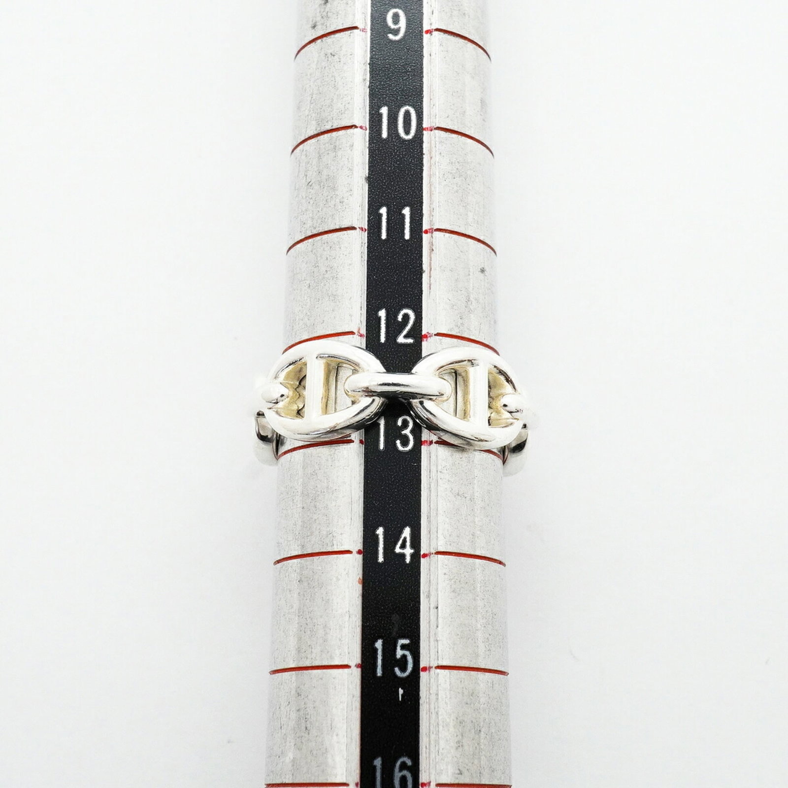 HERMES Band Ring Silver 925 - 7