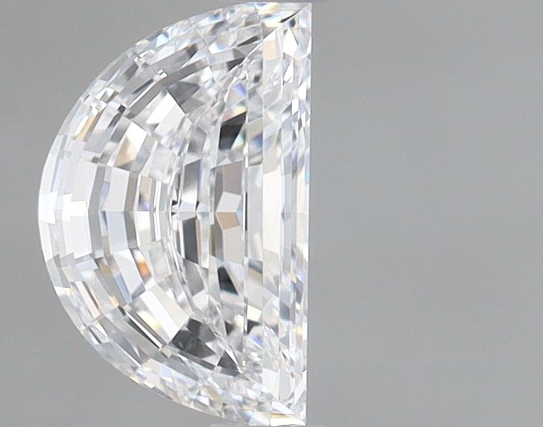 GIA Half Moon 0.5ct D VVS2 - Loose Natural Diamond (1 of 1)