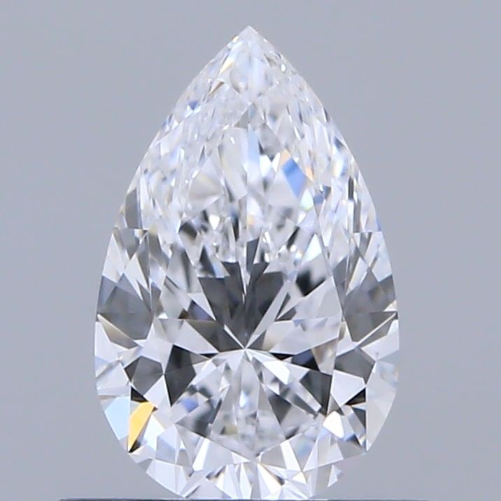 GIA Pear 0.5ct D VVS2 - Loose Natural Diamond: GIA Pear 0.5ct D VVS2 - Loose Natural Diamond GIA-certified, this 0.5ct D VVS2 pear-shaped diamond boasts exceptional clarity and color. Measuring 7.05L x 4.44W x 2.72H, its EX polish and symmetry mak