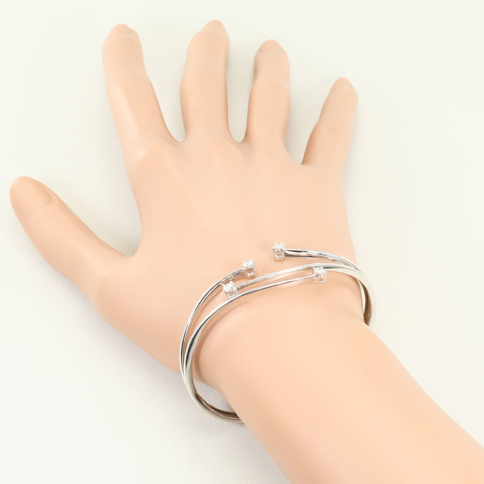 Bangle White Gold (18K) - 5
