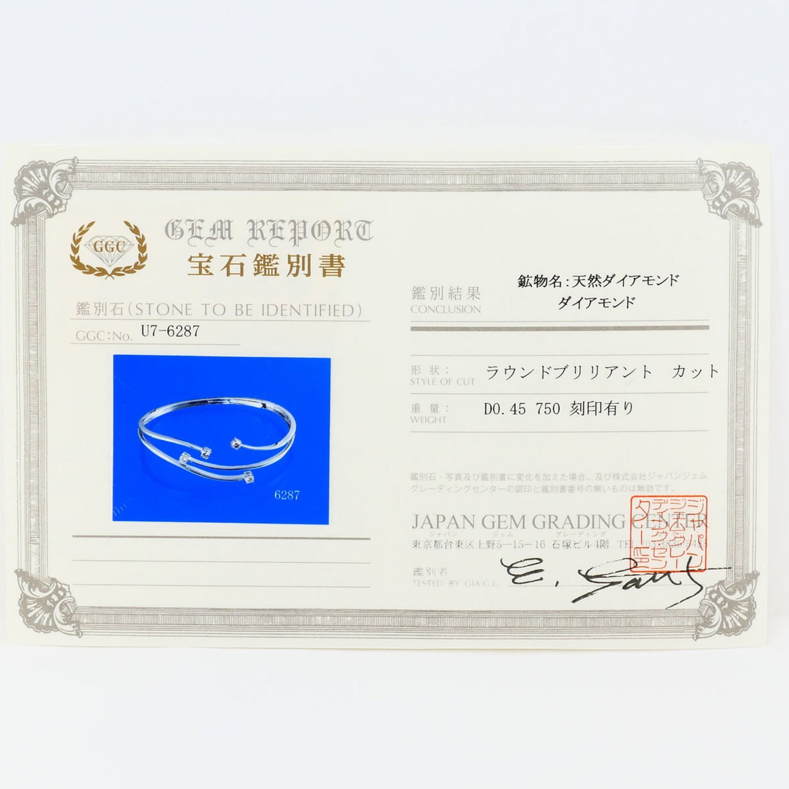 Bangle White Gold (18K) - 6