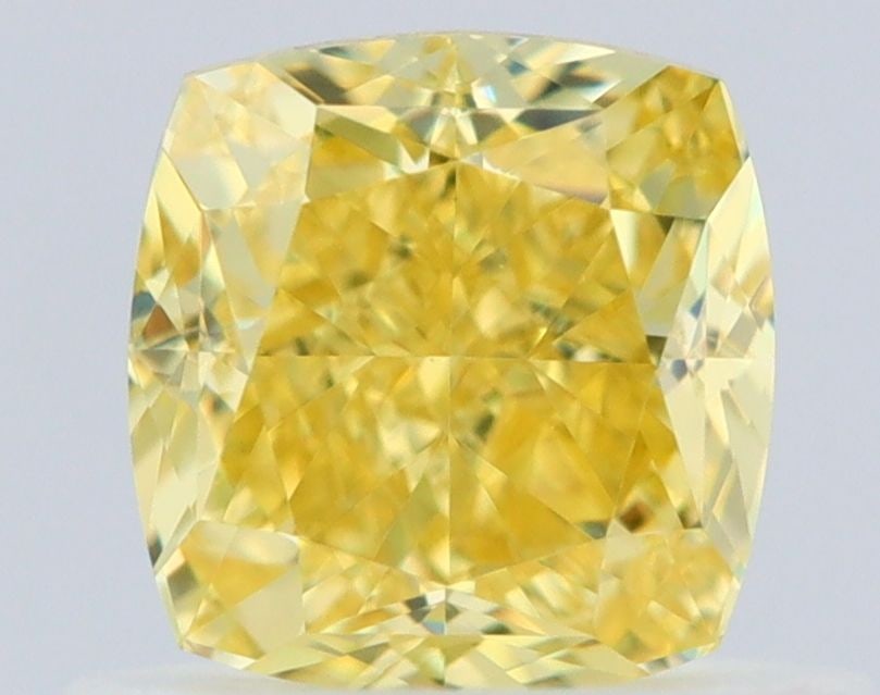 GIA Cushion Brilliant 0.73ct Fancy Intense Yellow IF - Loose Natural Diamond: GIA Cushion Brilliant 0.73ct Fancy Intense Yellow IF - Loose Natural Diamond The GIA Cushion Brilliant 0.73ct Fancy Intense Yellow IF is a stunning natural diamond, certified by the prestigious Gemolo