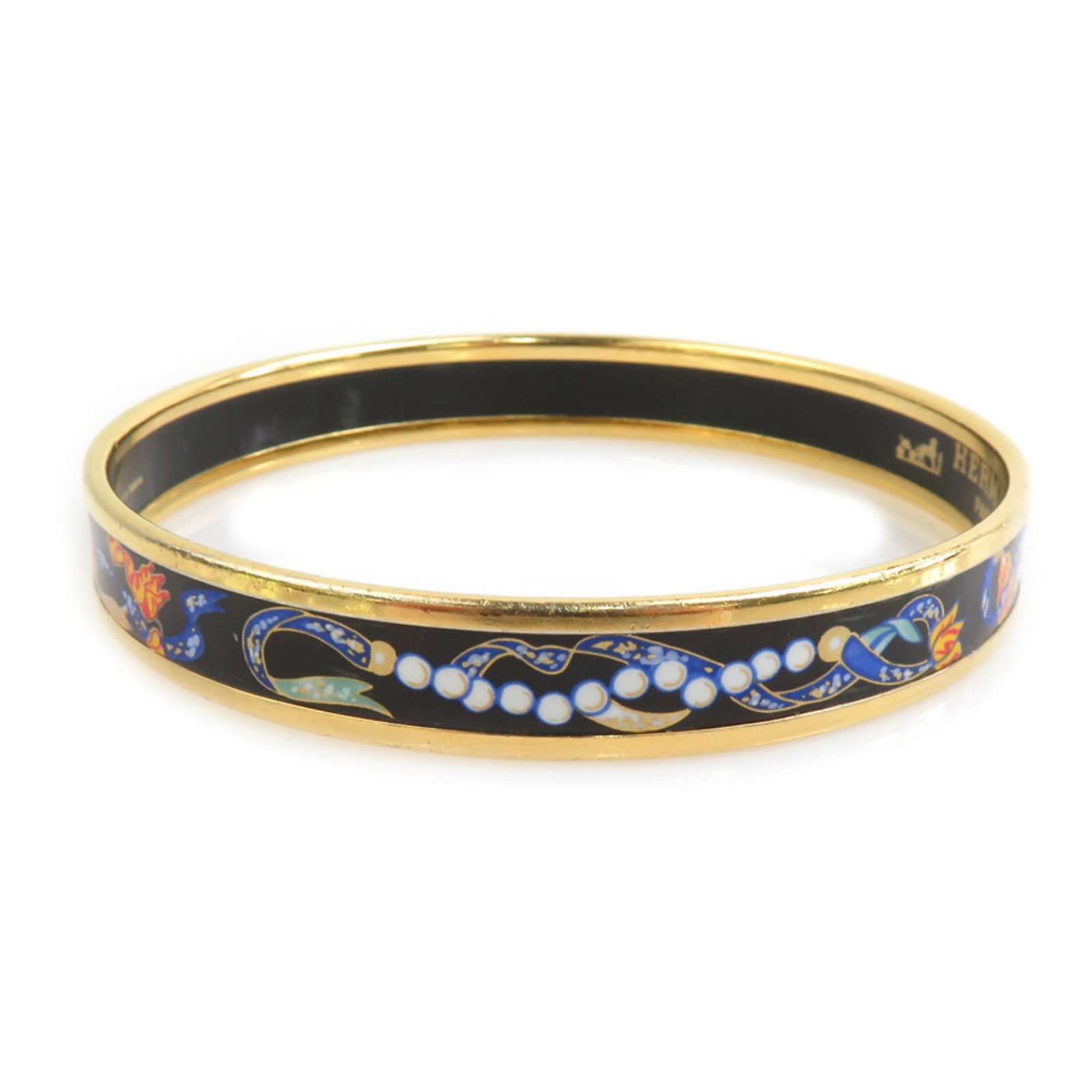 HERMES Bangle Enamel Metal - 4