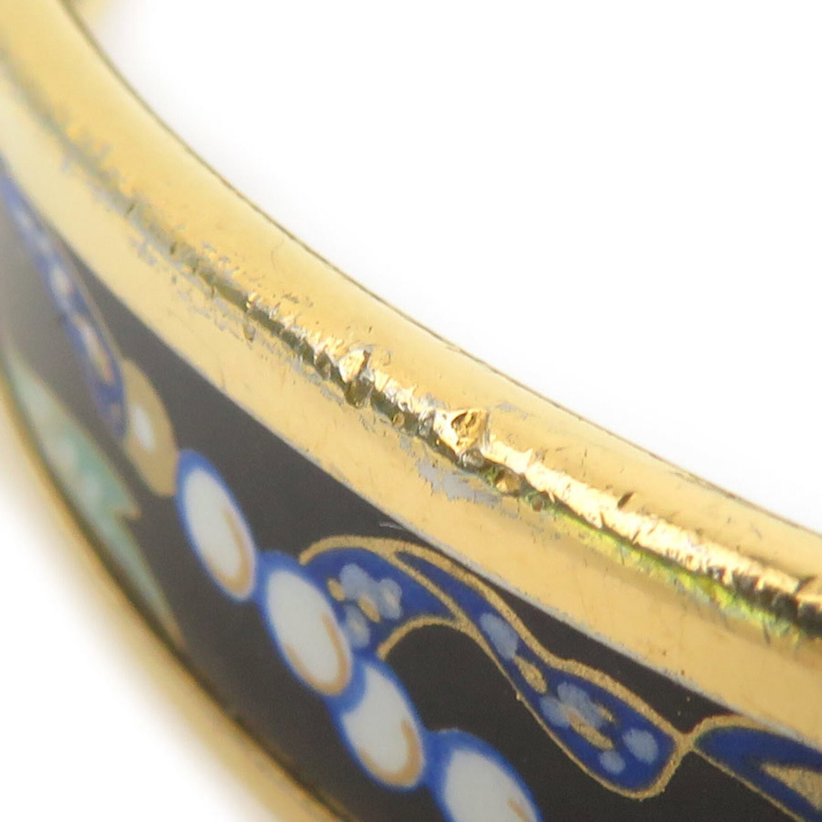 HERMES Bangle Enamel Metal - 5