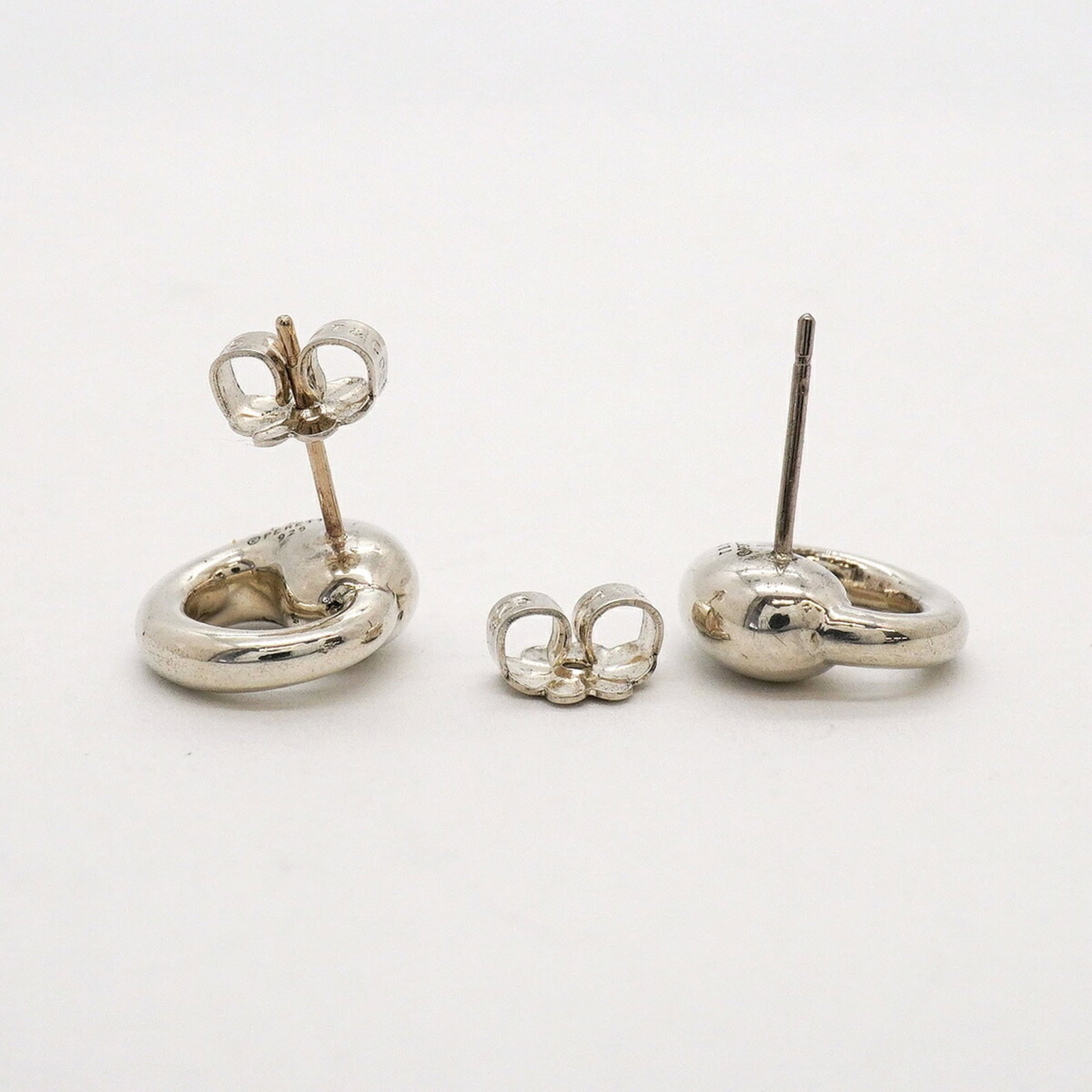 TIFFANY Stud Earrings Silver 925 - 3