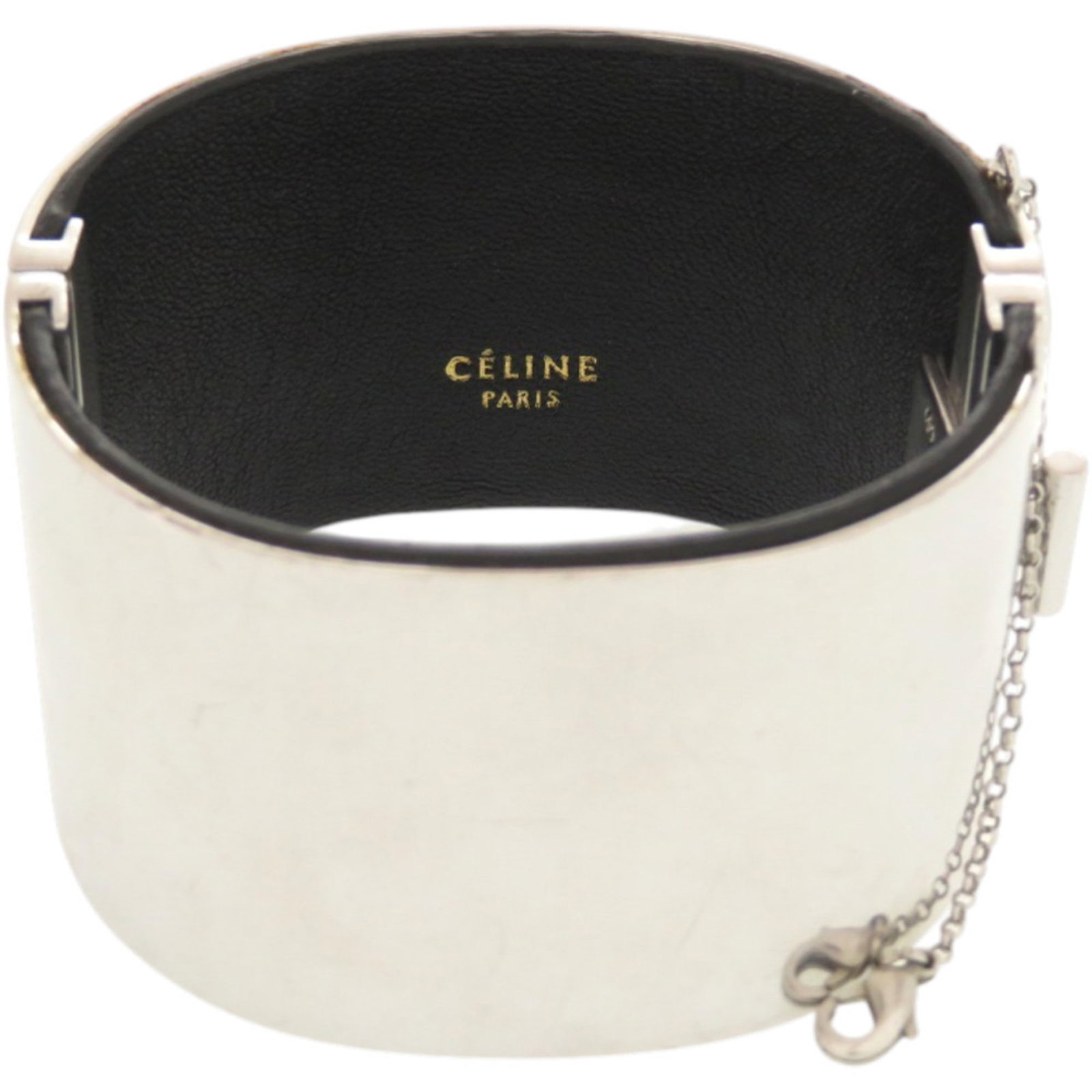 CELINE Bangle Leather Metal - 2