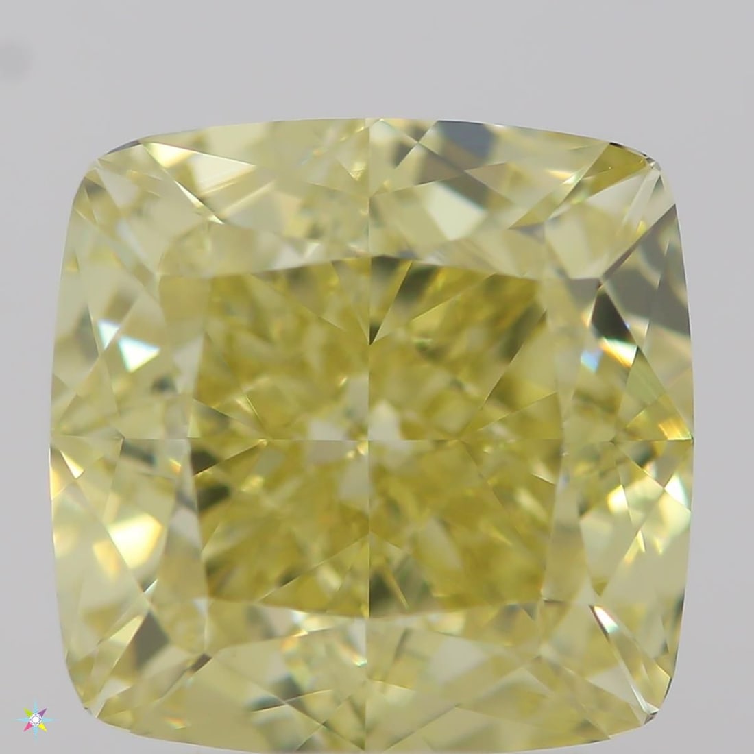 GIA Cushion Brilliant 2.26ct Fancy Yellow VVS2 - Loose Natural Diamond: GIA Cushion Brilliant 2.26ct Fancy Yellow VVS2 - Loose Natural Diamond GIA-certified, this 2.26ct Fancy Yellow VVS2 diamond boasts exceptional clarity and color, with a vibrant yellow hue and
