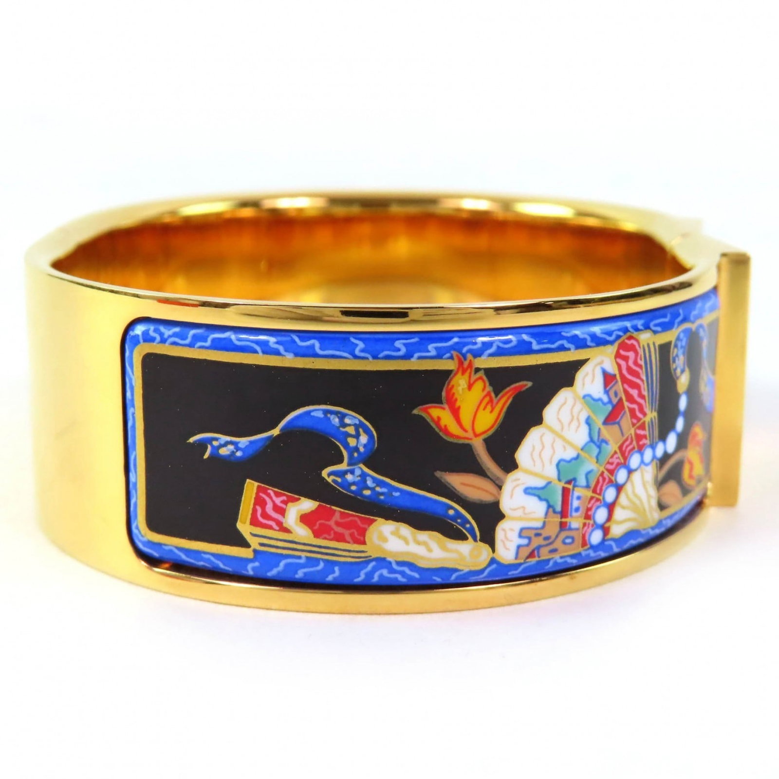 HERMES Bangle Gold Multi-Color - 4