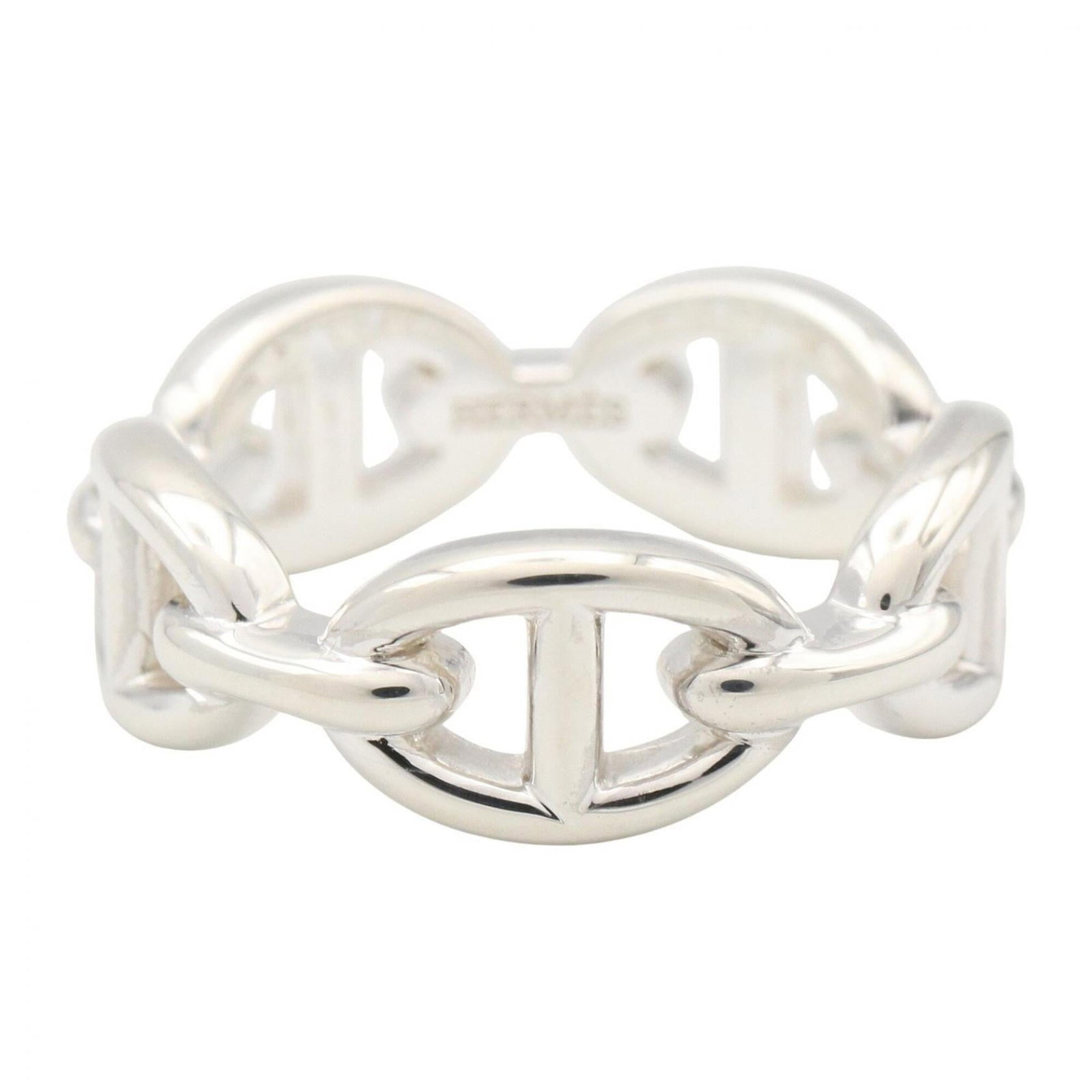 HERMES Band Ring Silver 925 - 2