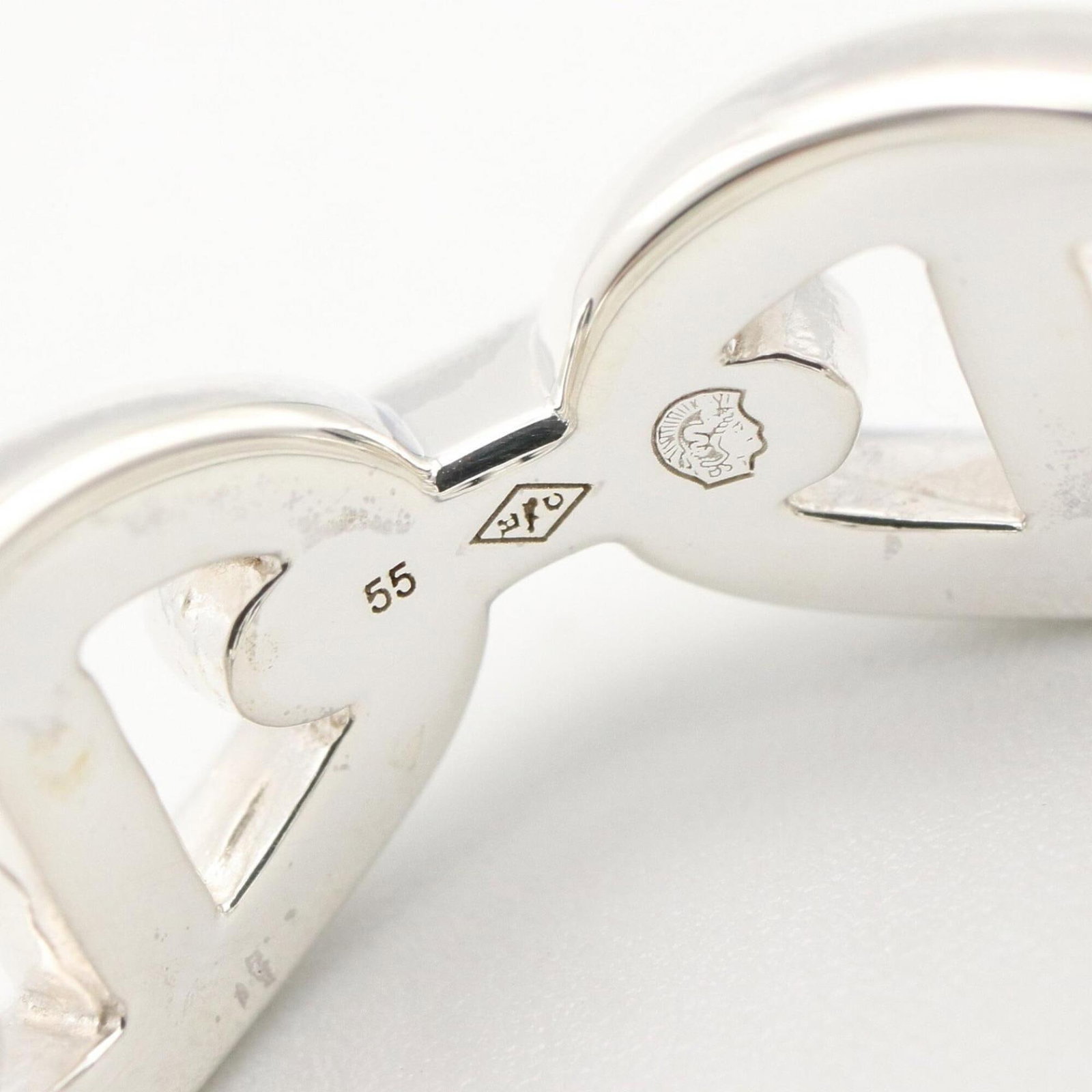 HERMES Band Ring Silver 925 - 5