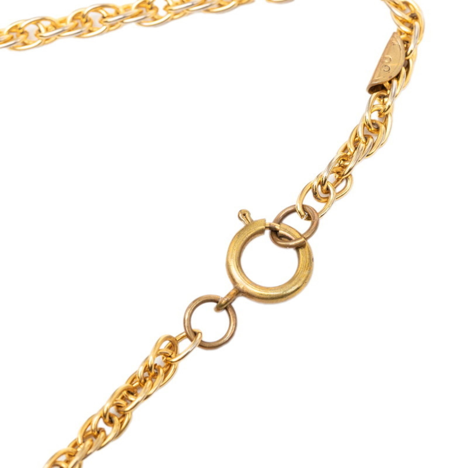 CHANEL Rhinestone Gold - 4