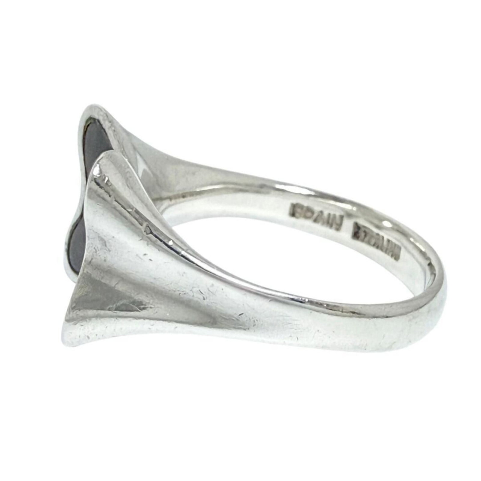 TIFFANY Band Ring Shell Silver 925 - 5