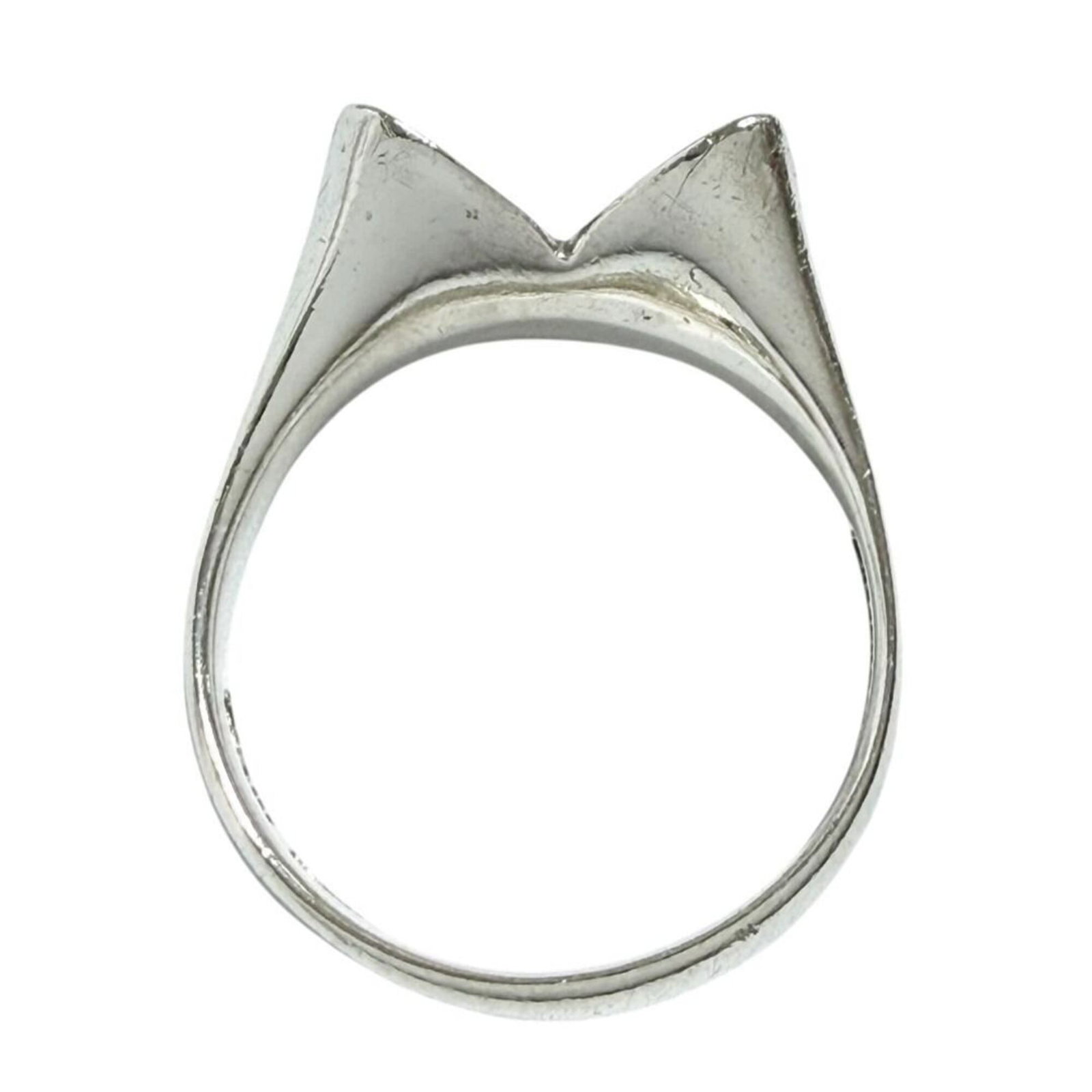TIFFANY Band Ring Shell Silver 925 - 6