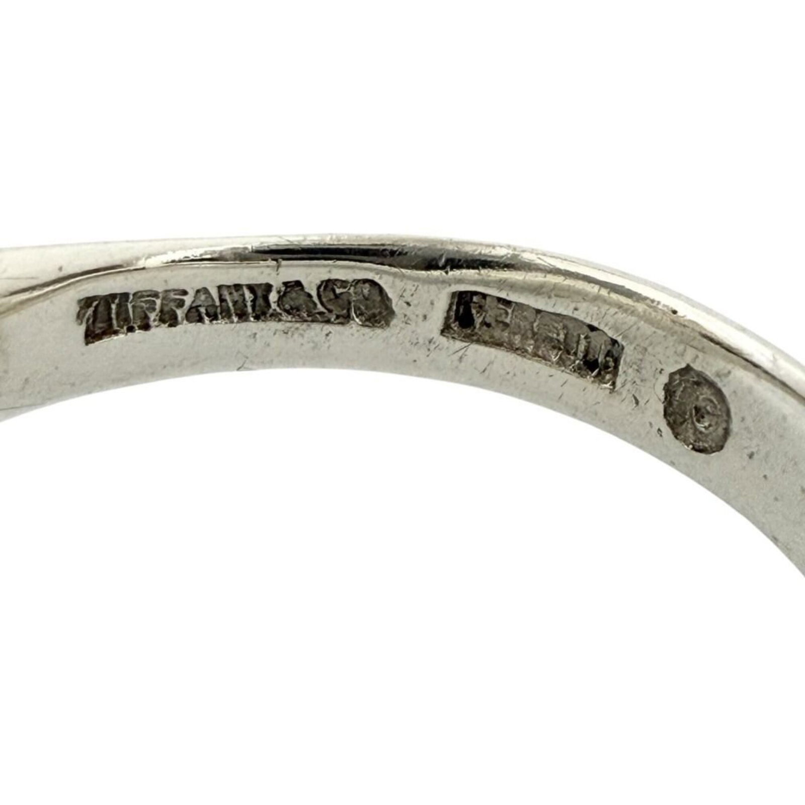 TIFFANY Band Ring Shell Silver 925 - 7