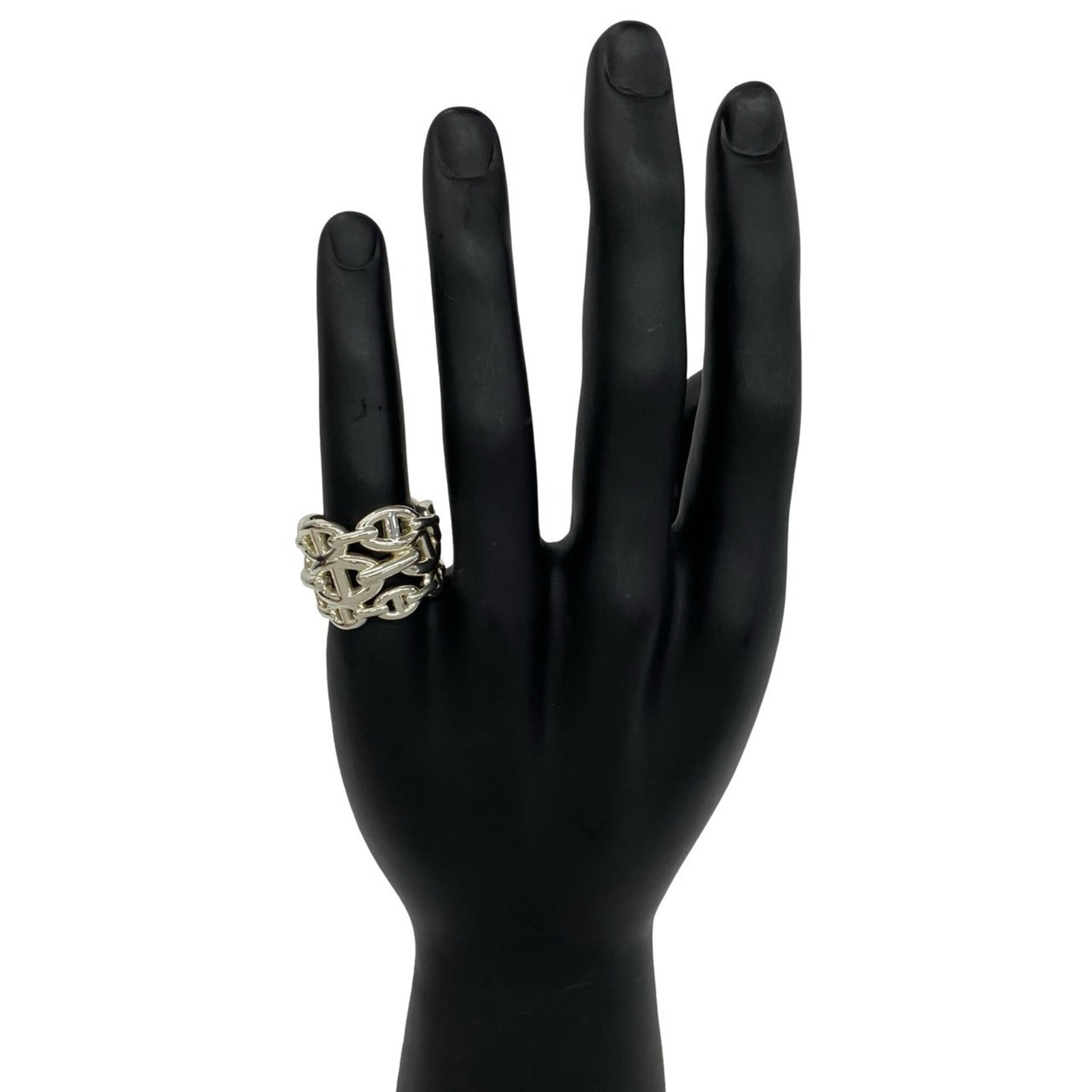 HERMES Band Ring Silver 925 - 2