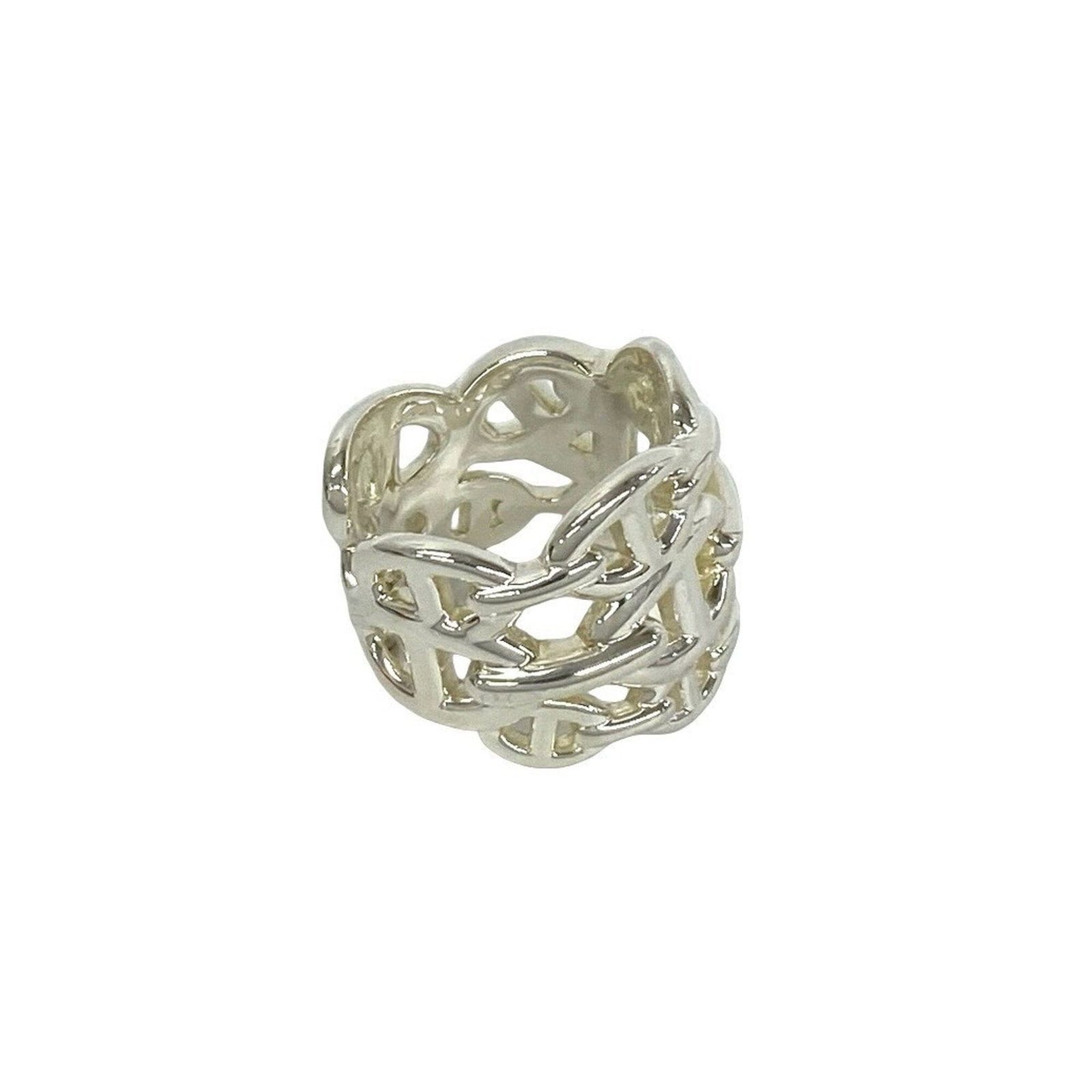HERMES Band Ring Silver 925 - 5