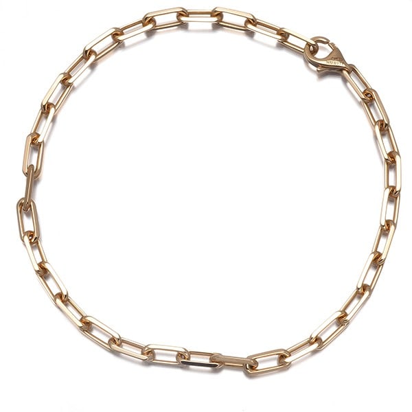 Cartier Bracelet Santos De Cartier Spartacus Chain 18K 750 Rose Gold: Cartier Bracelet Santos De Cartier Spartacus Chain 18K 750 Rose Gold 18K rose gold Santos de Cartier Spartacus chain bracelet, a sleek and sophisticated accessory from the renowned Cartier brand.
