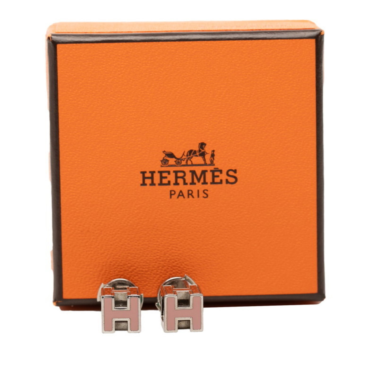 HERMES Stud Earrings Metal - 6